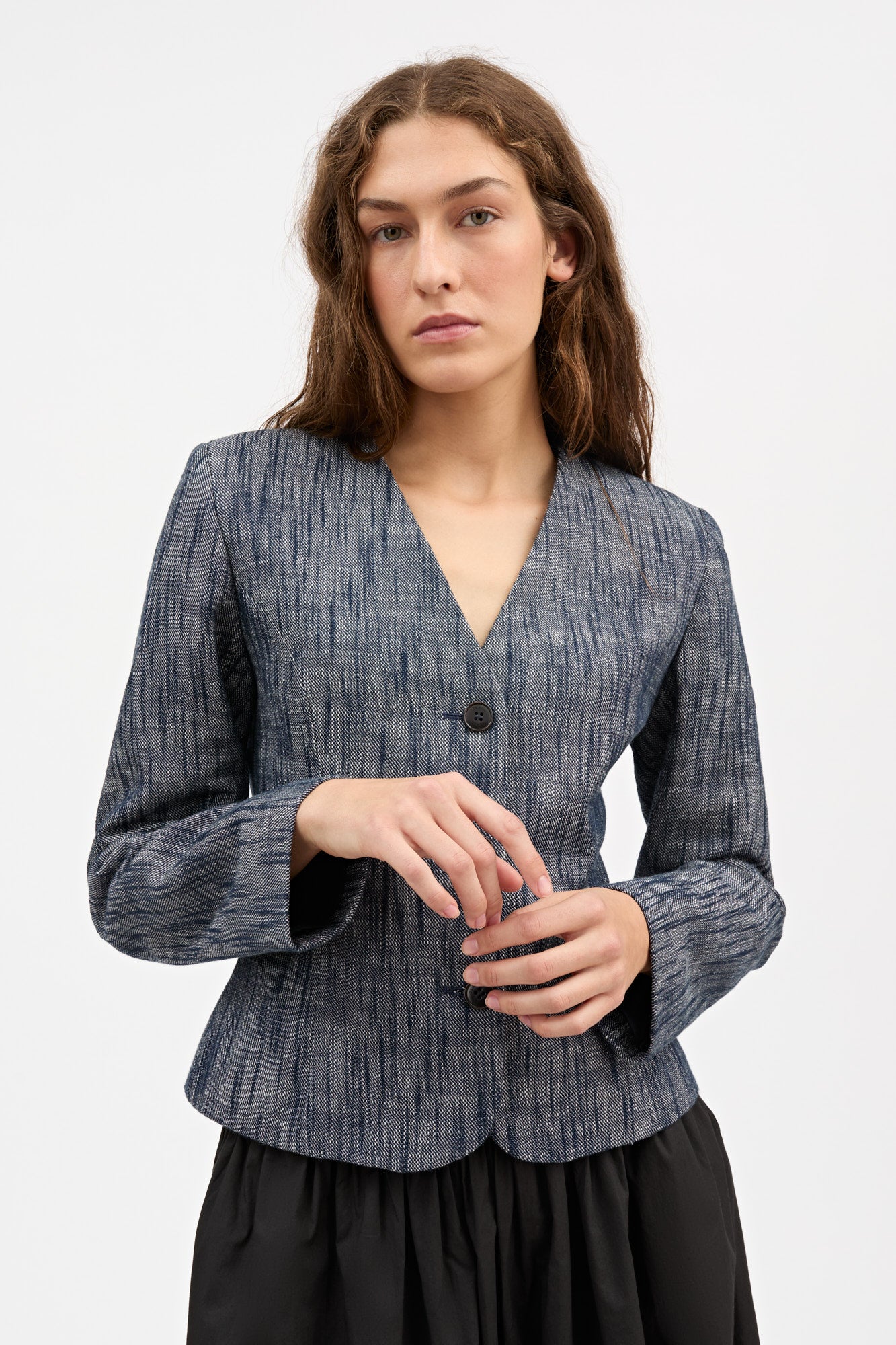 Skall Studio Adriane blazer Blazer Indigo/Linen
