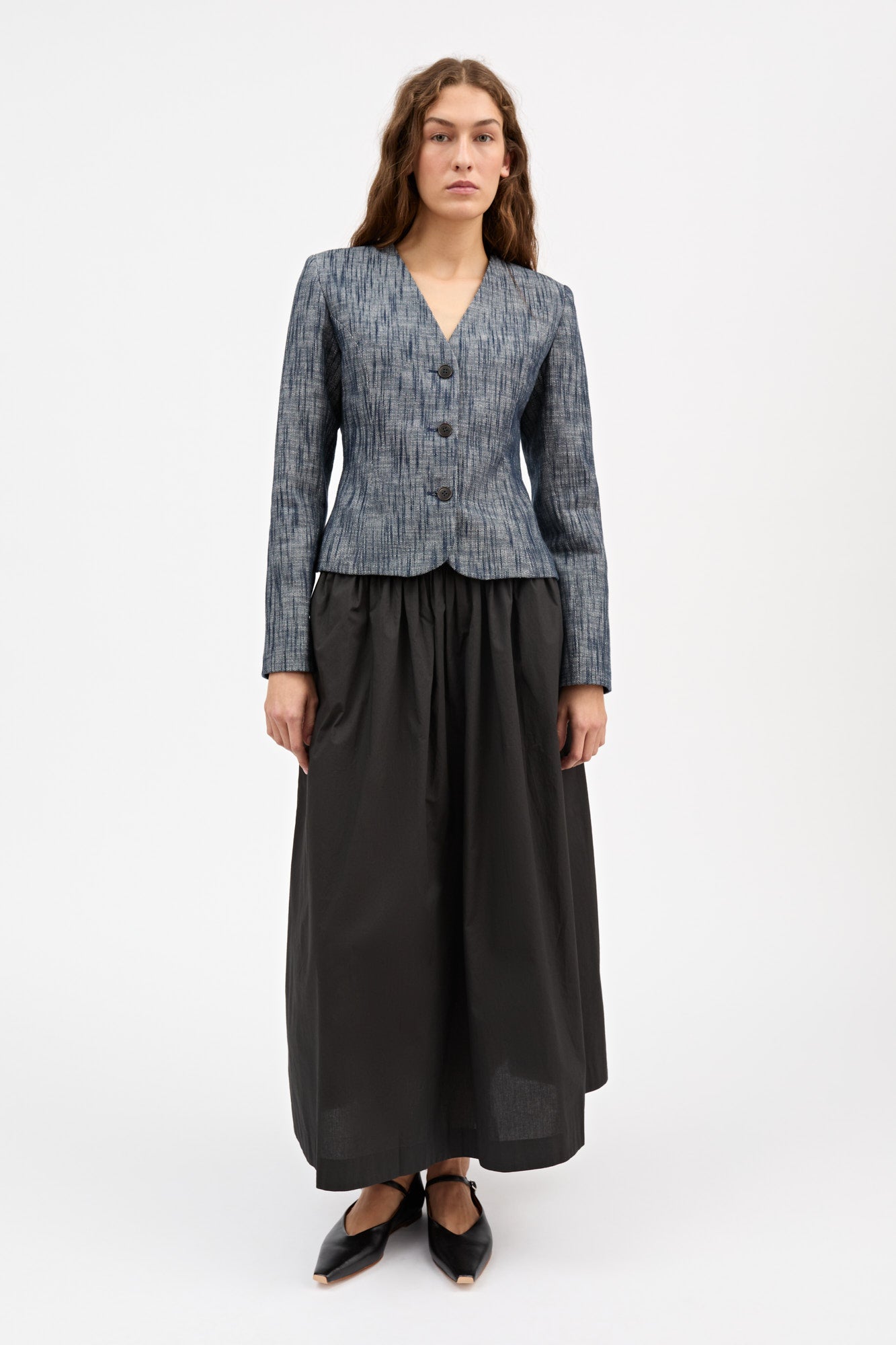 Skall Studio Adriane blazer Blazer Indigo/Linen