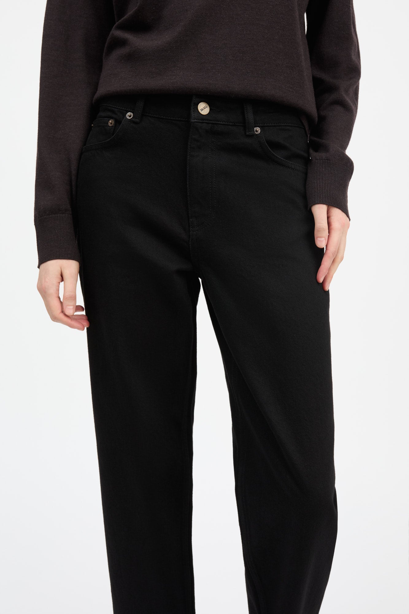 Skall Studio Allison cropped jeans Jeans Black