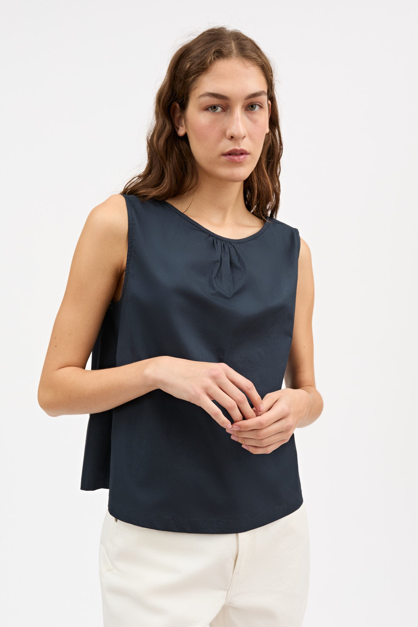 Skall Studio Amun top Top Dark navy