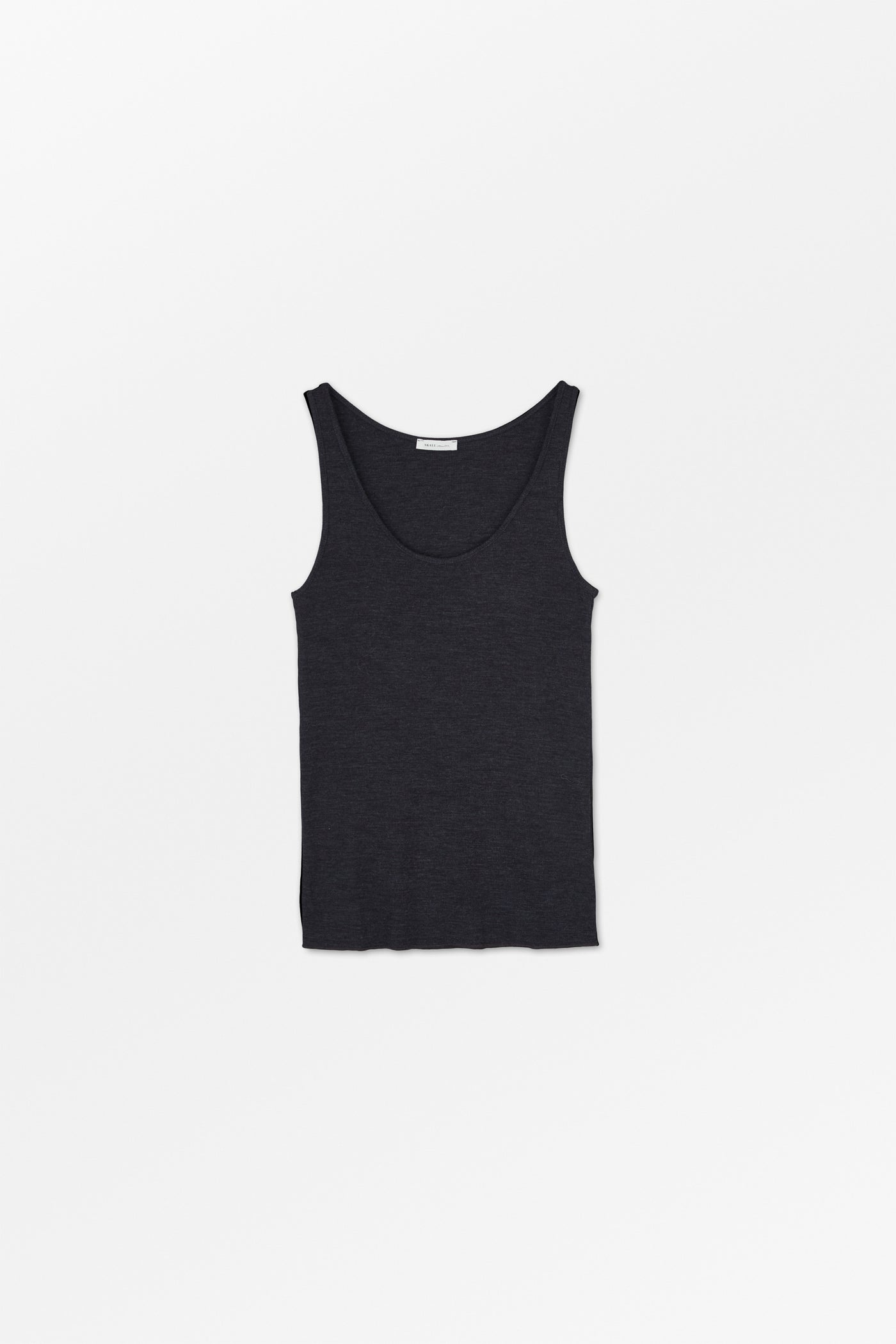 Skall Studio Amy top Top Dark Grey Melange