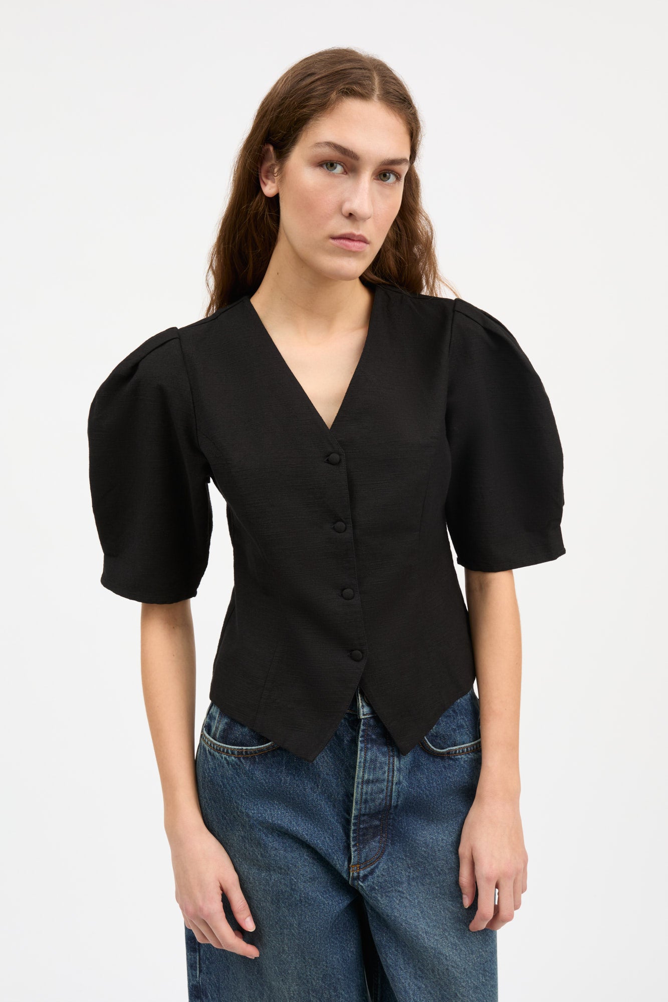 Skall Studio Anastasia blouse Blouse Black