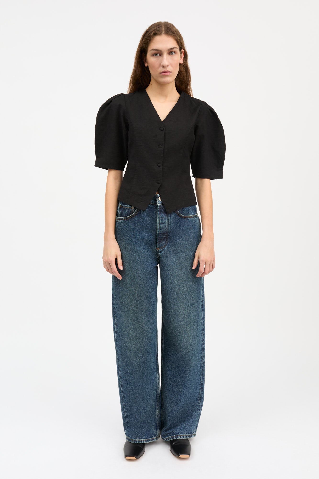 Skall Studio Anastasia blouse Blouse Black