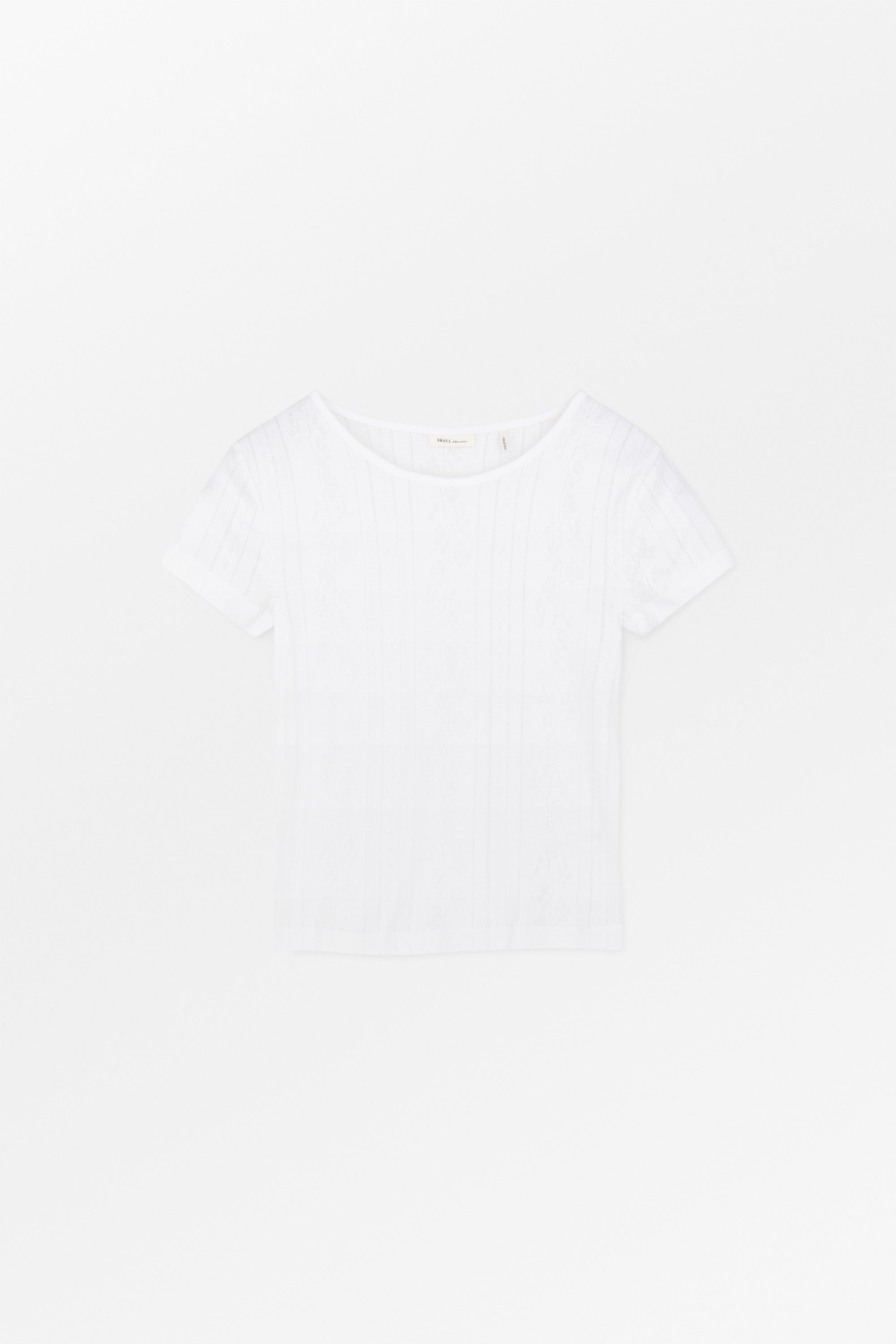 Skall Studio Anna cap sleeve tee Tee Optic white
