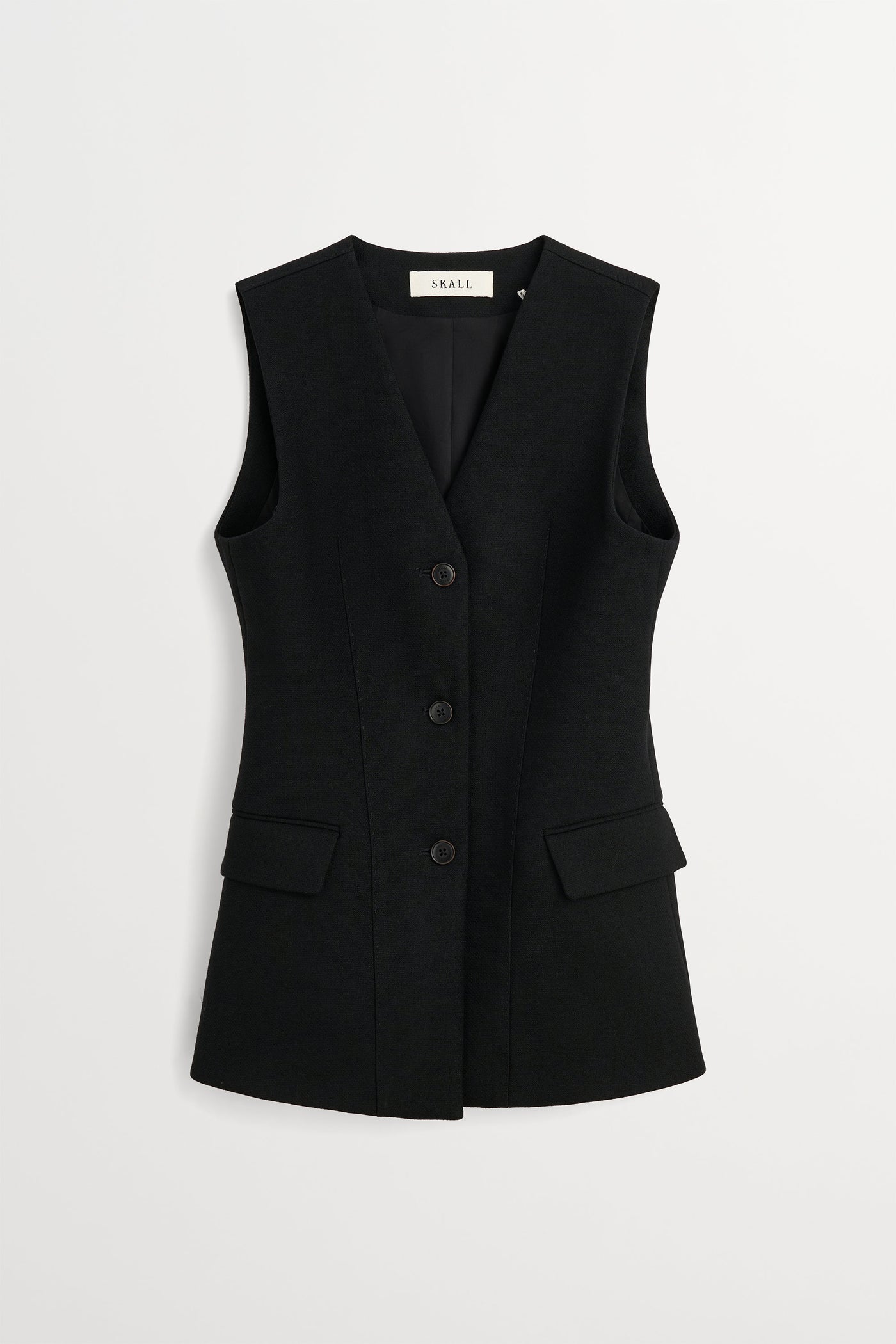 Skall Studio Bianca waistcoat Waistcoat Black