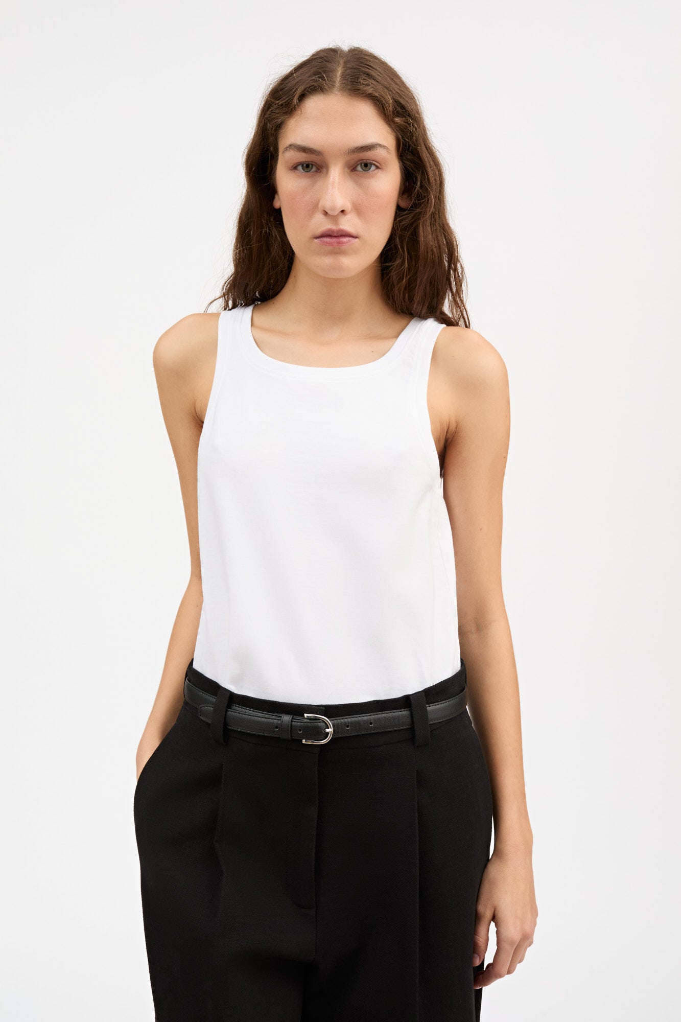 Skall Studio Billie tank top Tank top Optic white