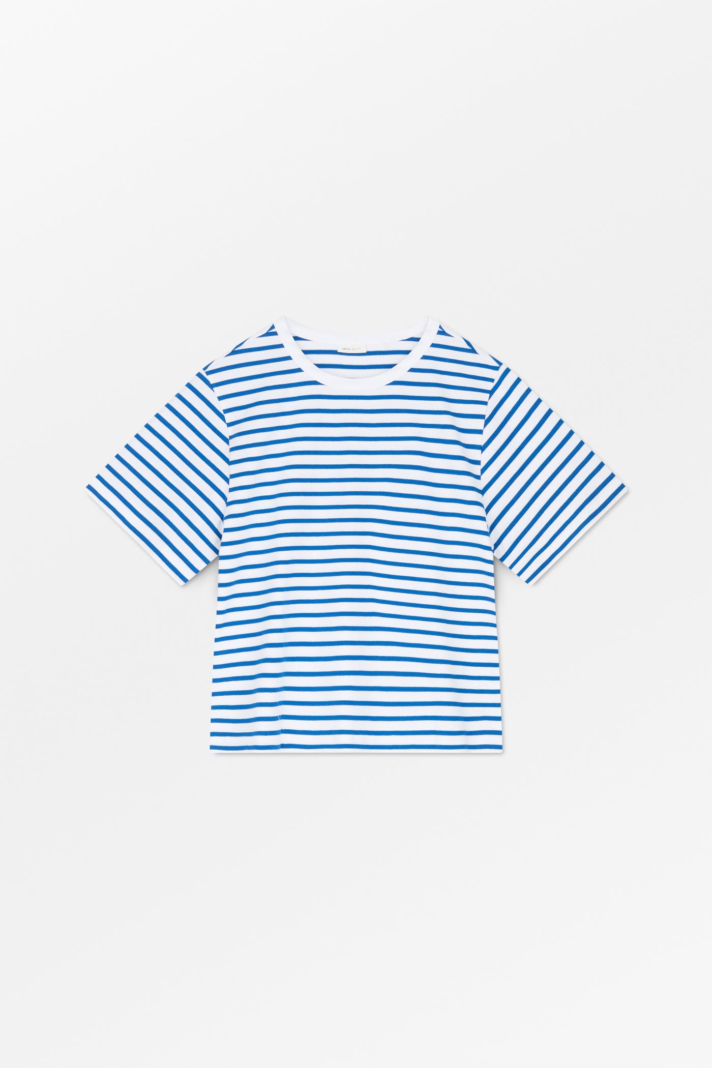 Skall Studio Boyfriend tee Tee Classic blue/Optic white stripe