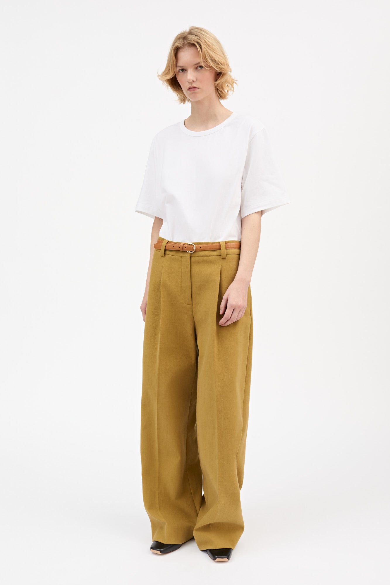 Skall Studio Boyfriend tee Tee Optic white