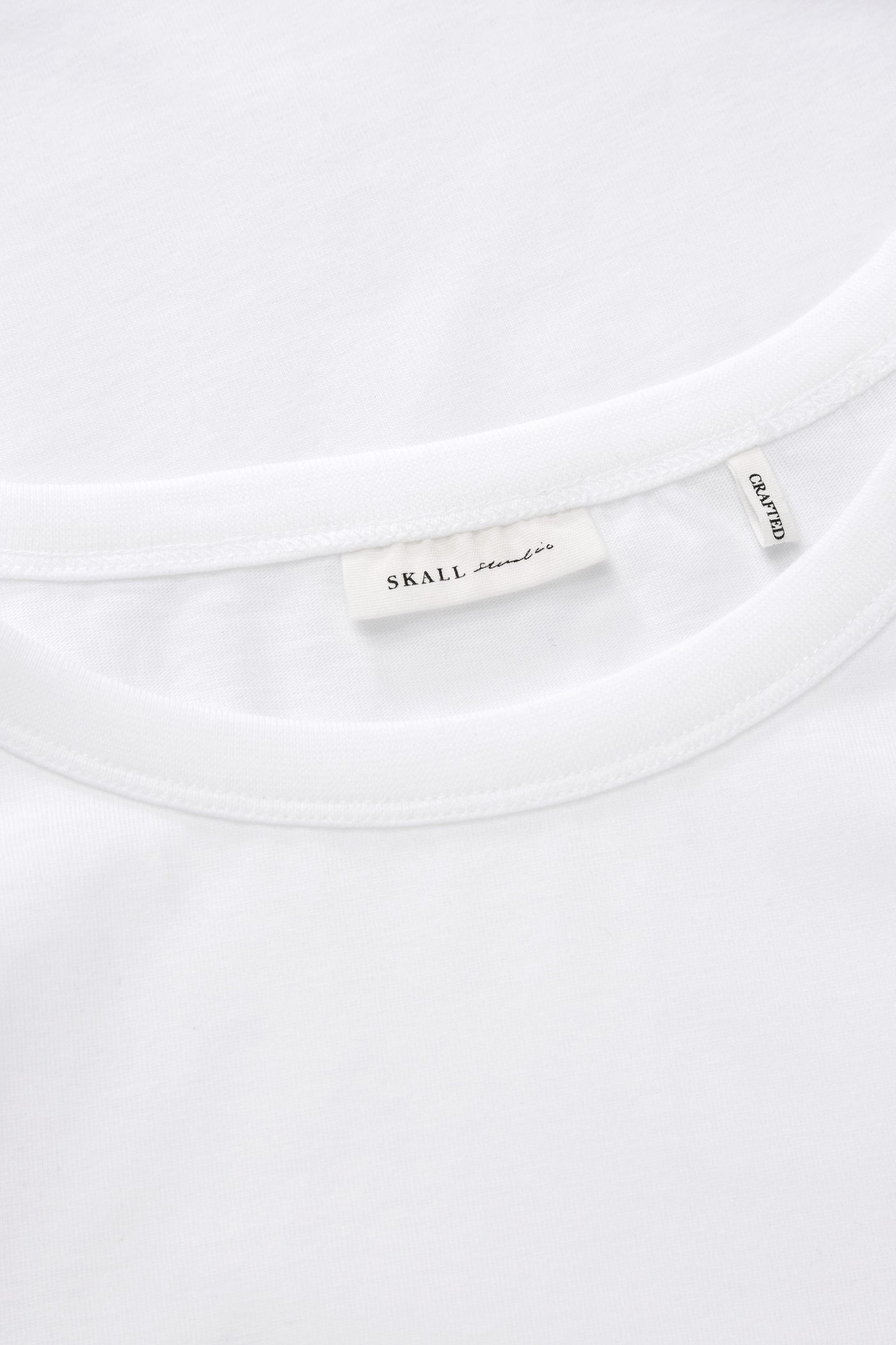 Skall Studio Boyfriend tee Tee Optic white