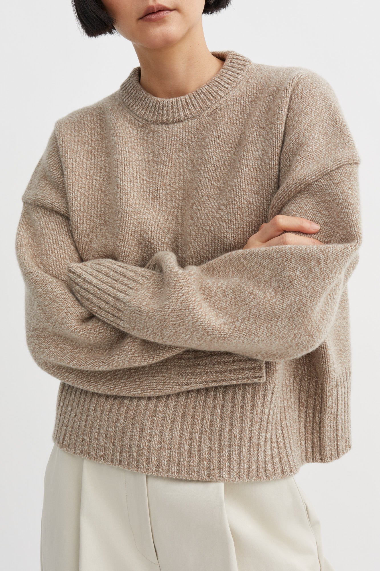 Skall Studio Campa Jumper Jumper Light brown mouliné