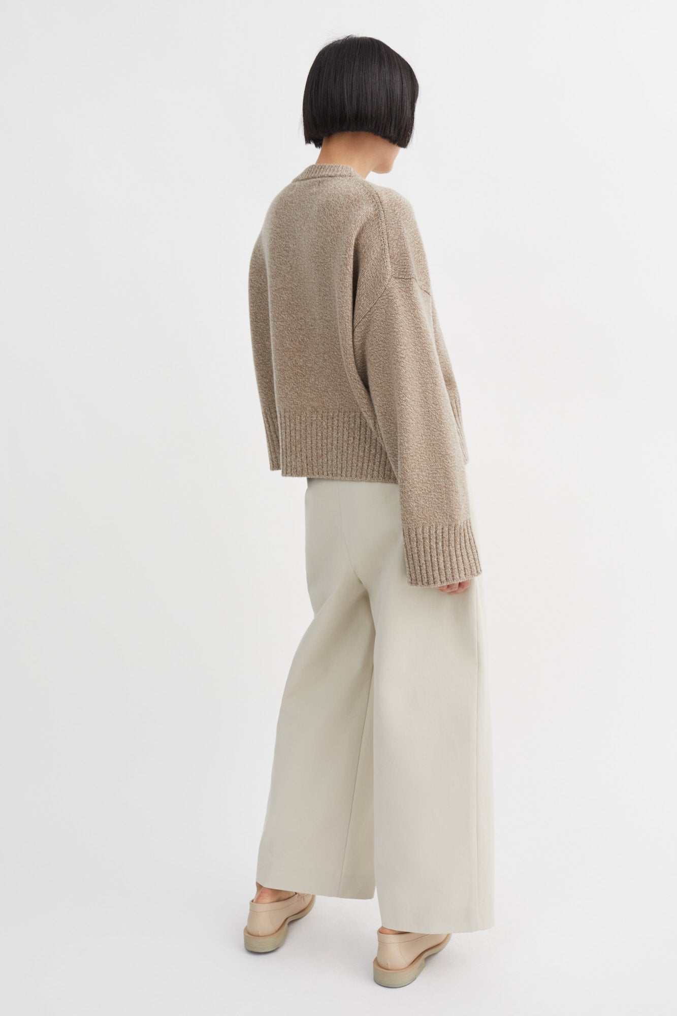 Skall Studio Campa Jumper Jumper Light brown mouliné