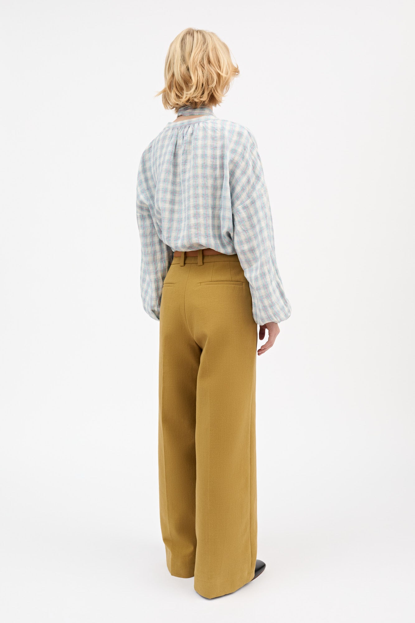 Skall Studio Cilla shirt Shirt Purple/blue check