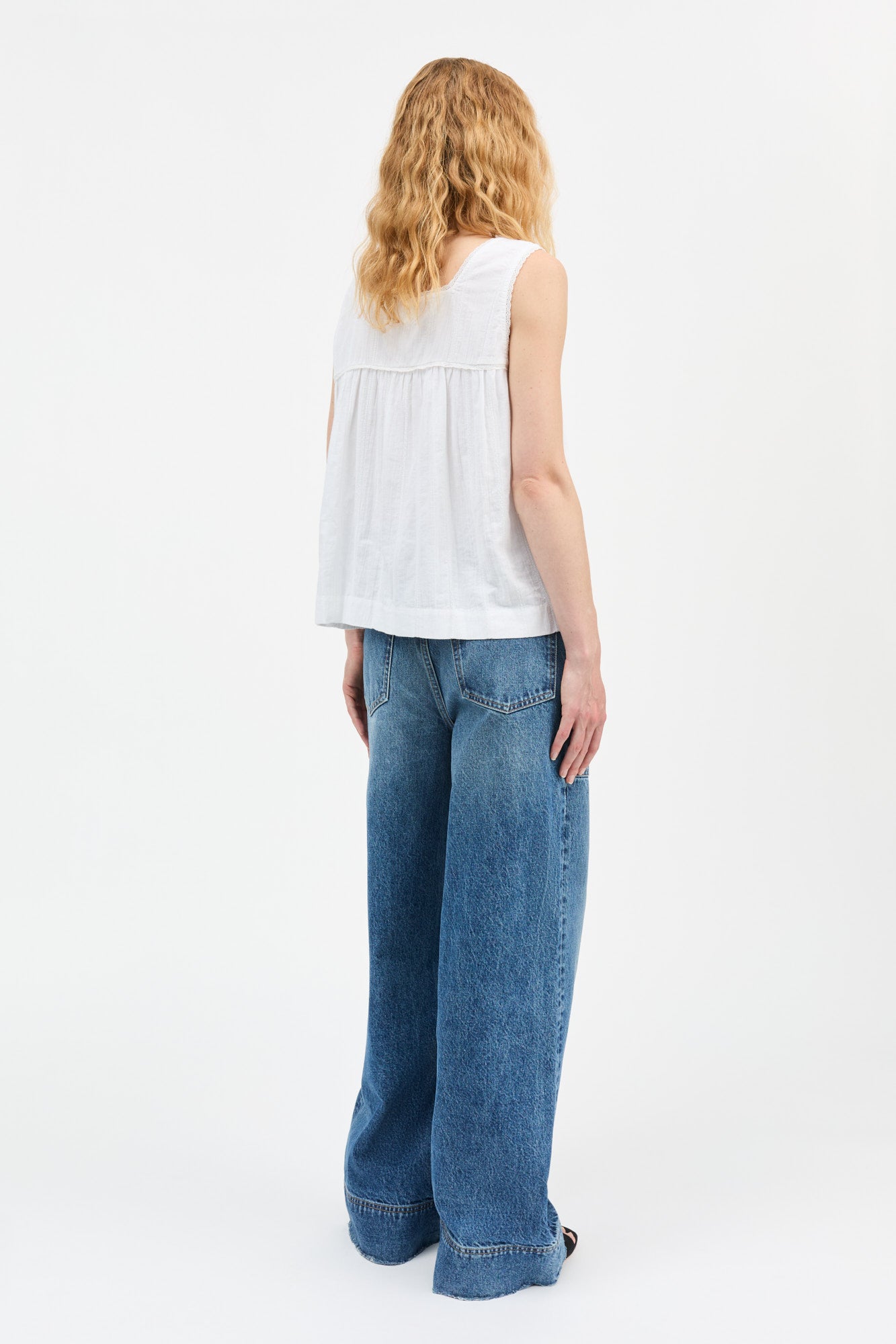 Skall Studio Clea top Top Optic white