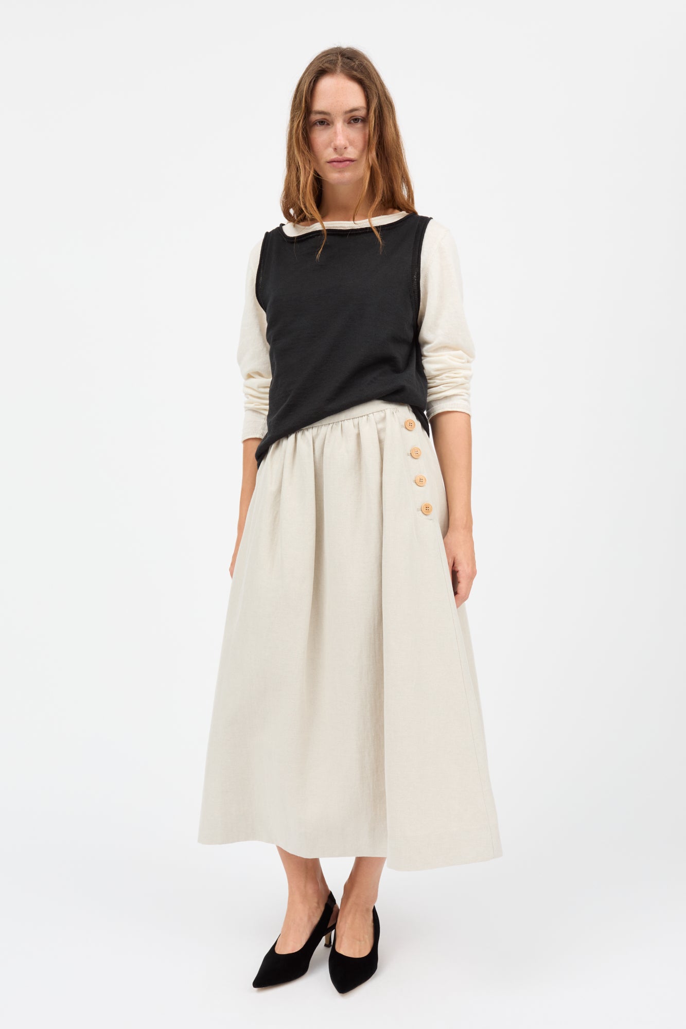 Skall Studio Clementine skirt Skirt Natural