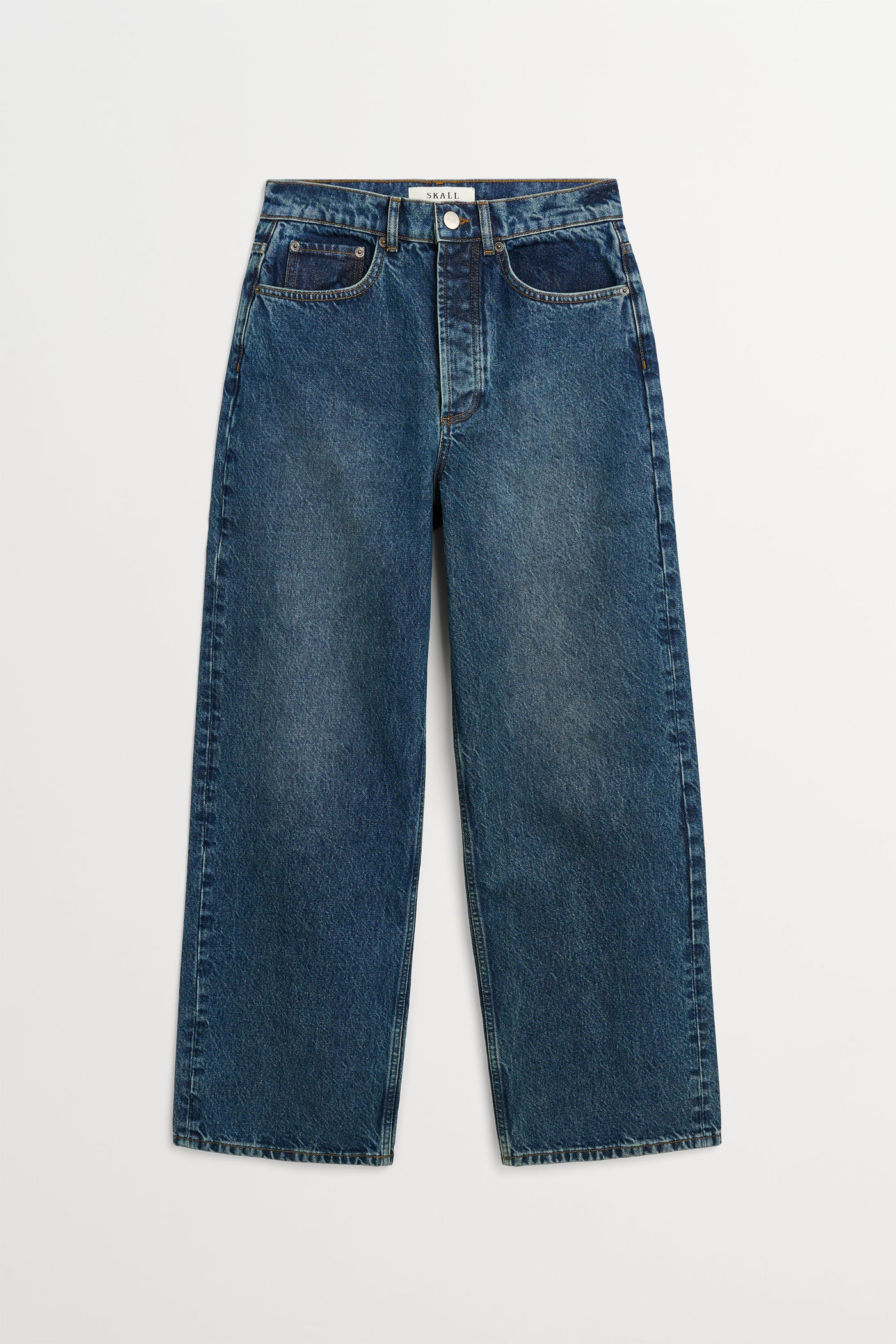 Skall Studio Cole boyfriend jeans Jeans Washed dark blue