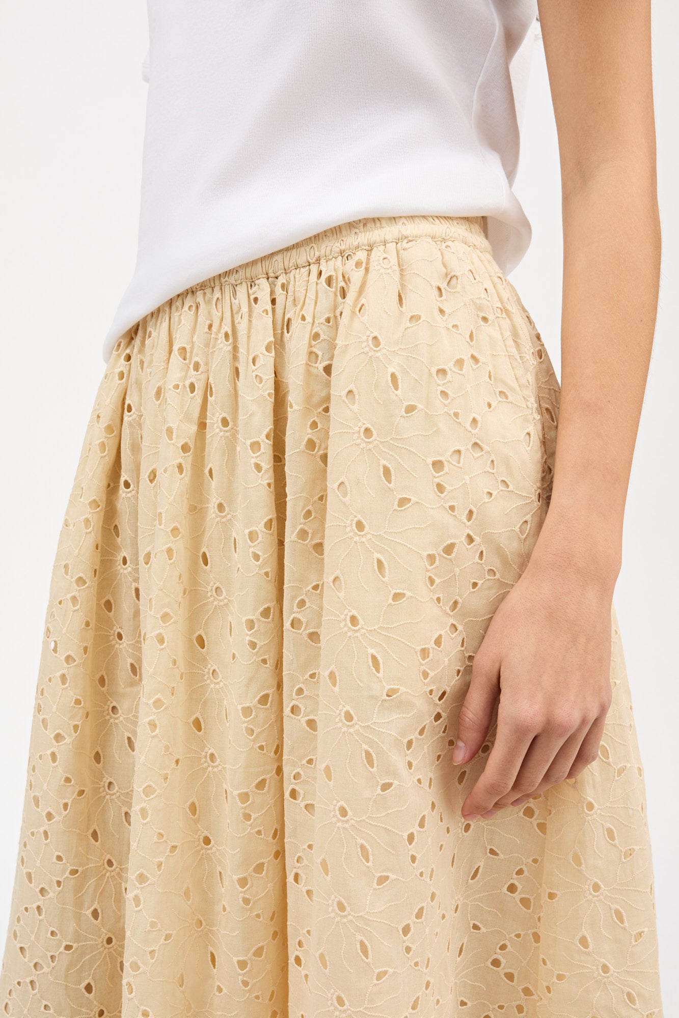 Skall Studio Dagny skirt Skirt Soft cream
