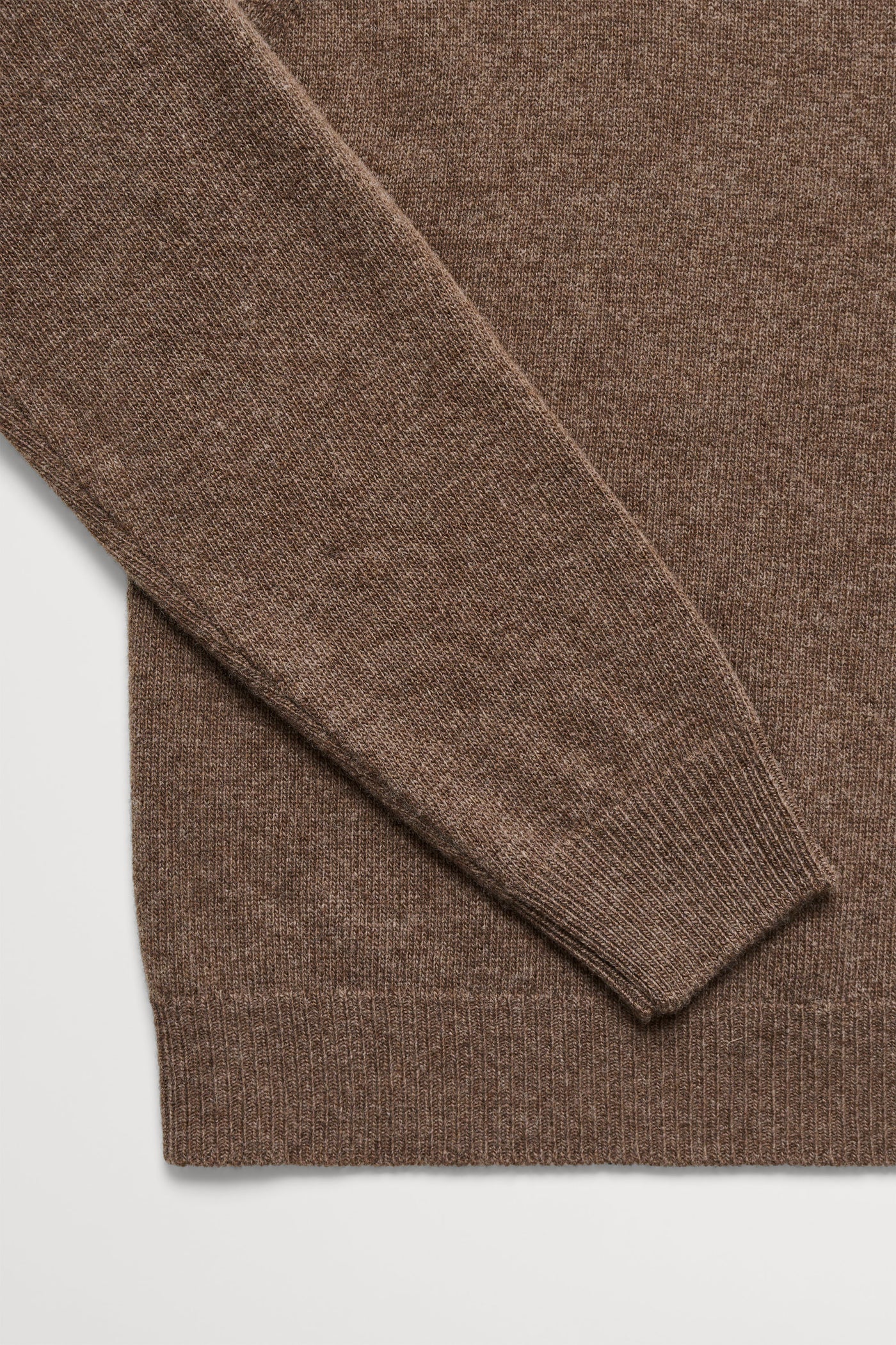 Skall Studio Drew o-neck Jumper Brown mélange