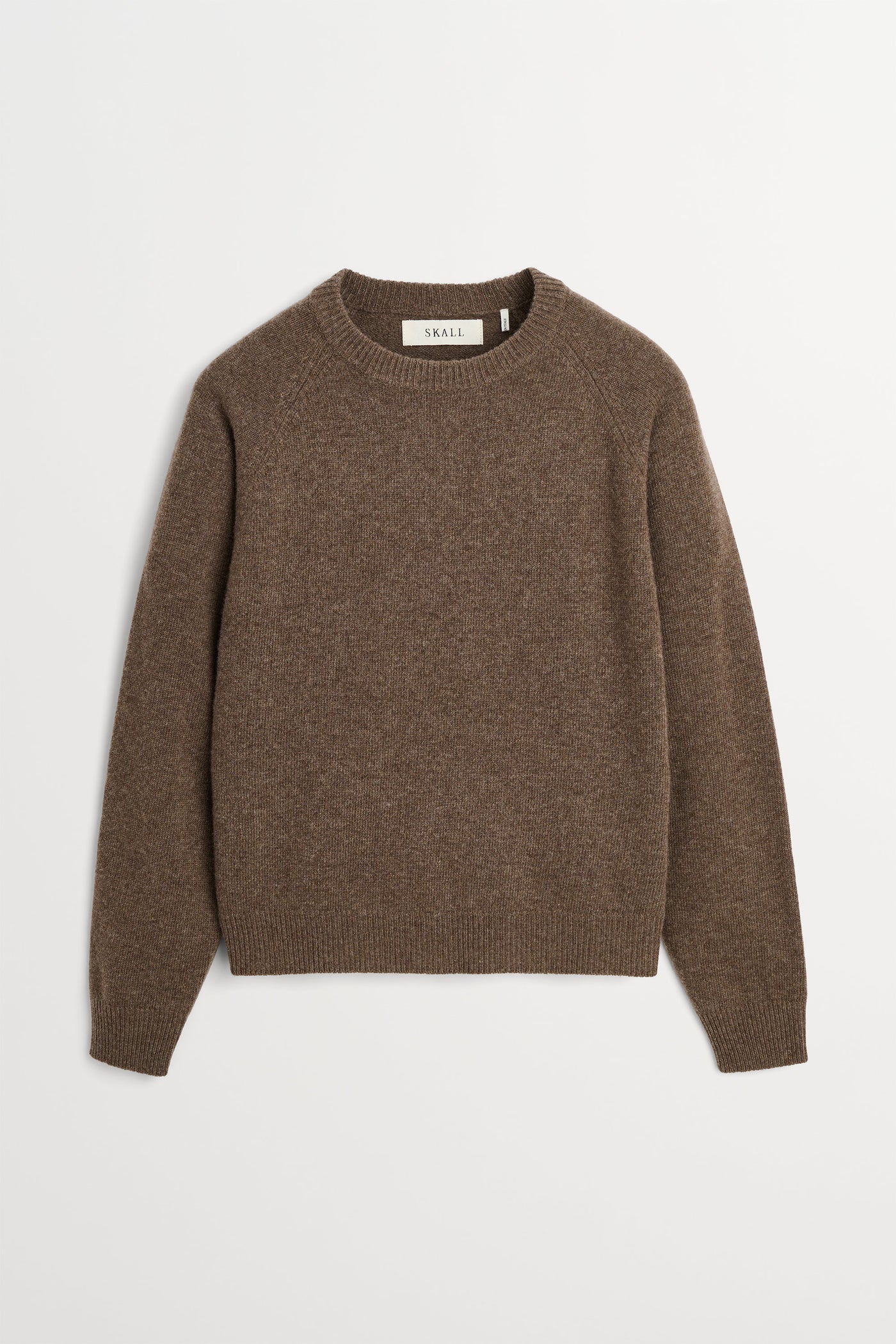 Skall Studio Drew o-neck Jumper Brown mélange