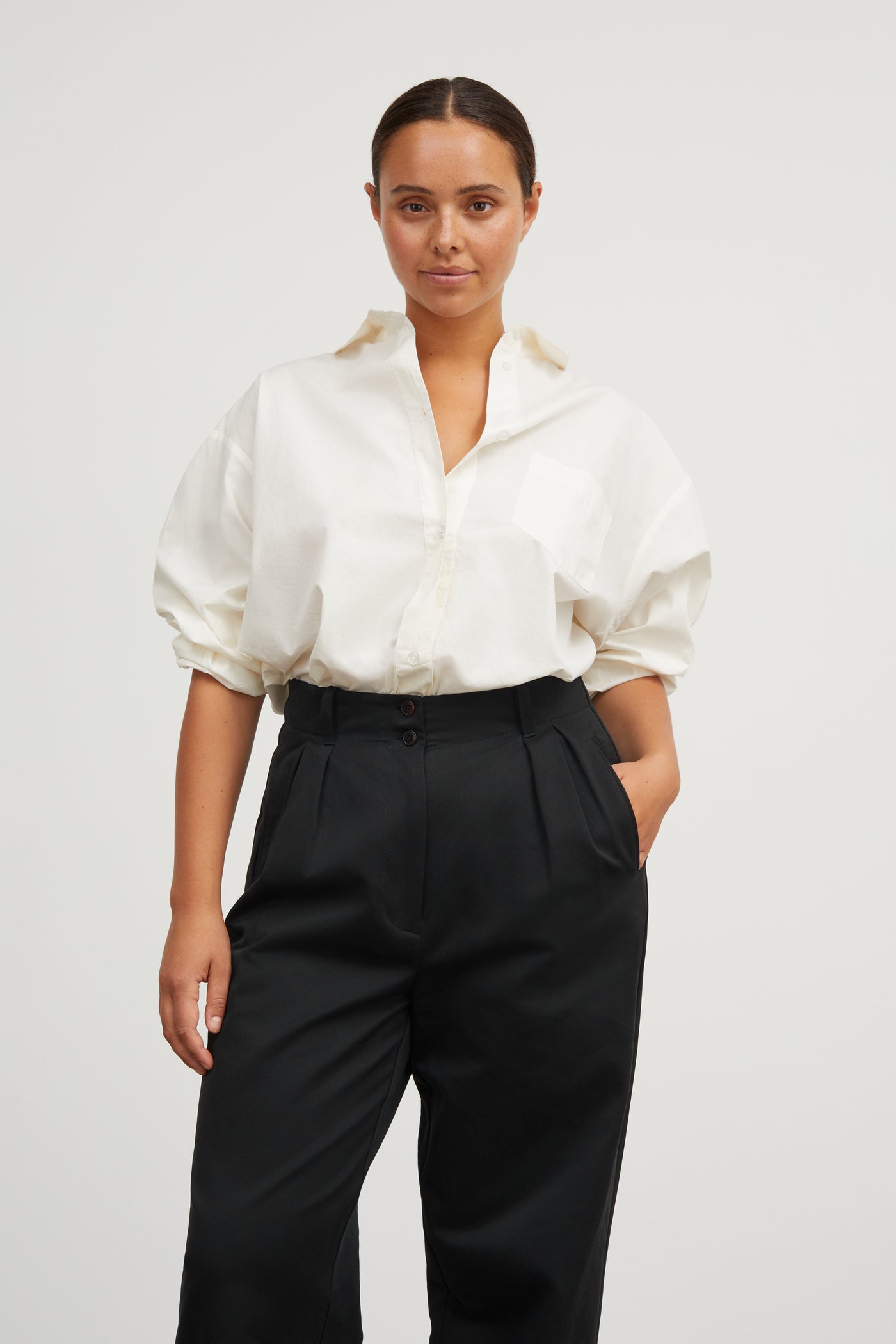 Skall Studio Edgar Shirt Shirt Light Cream