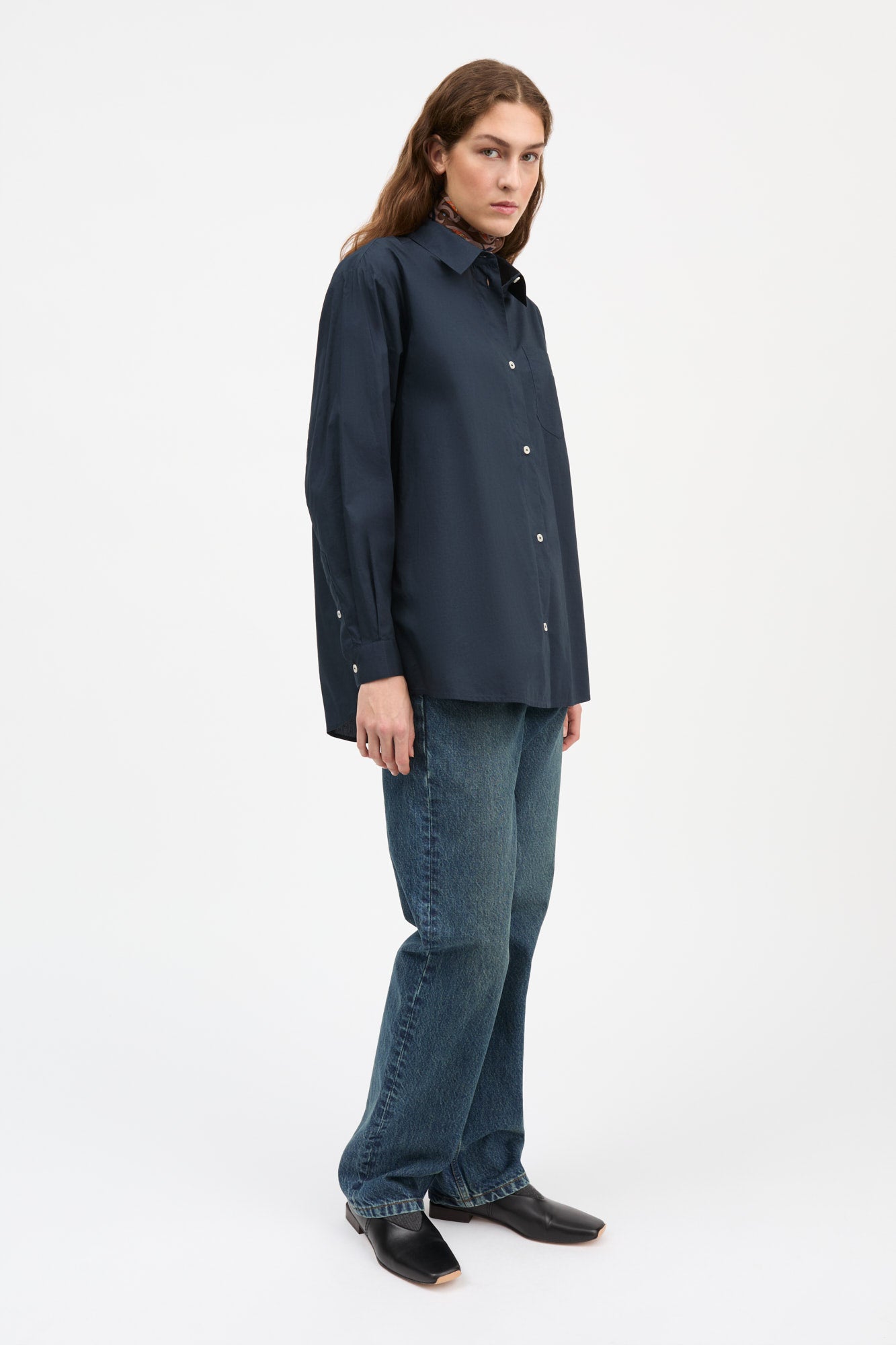 Skall Studio Edgar shirt Shirt Dark navy
