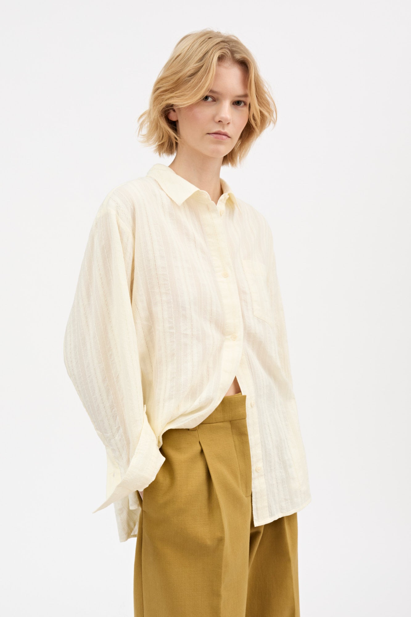 Skall Studio Edgar shirt Shirt Vanilla