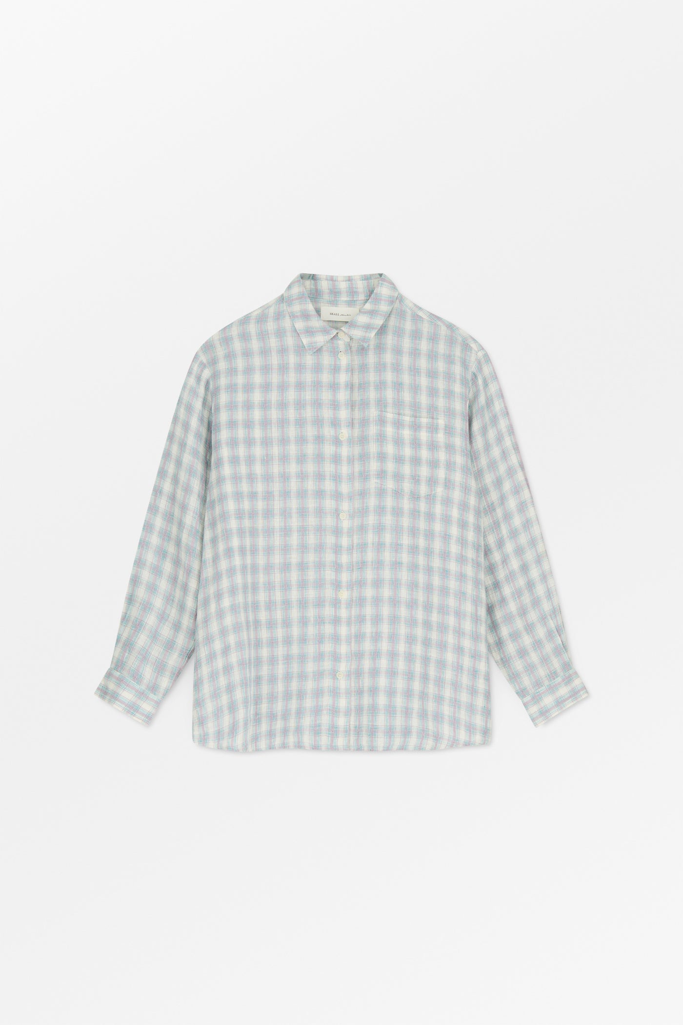 Skall Studio Edgar shirt Shirt Purple/blue check