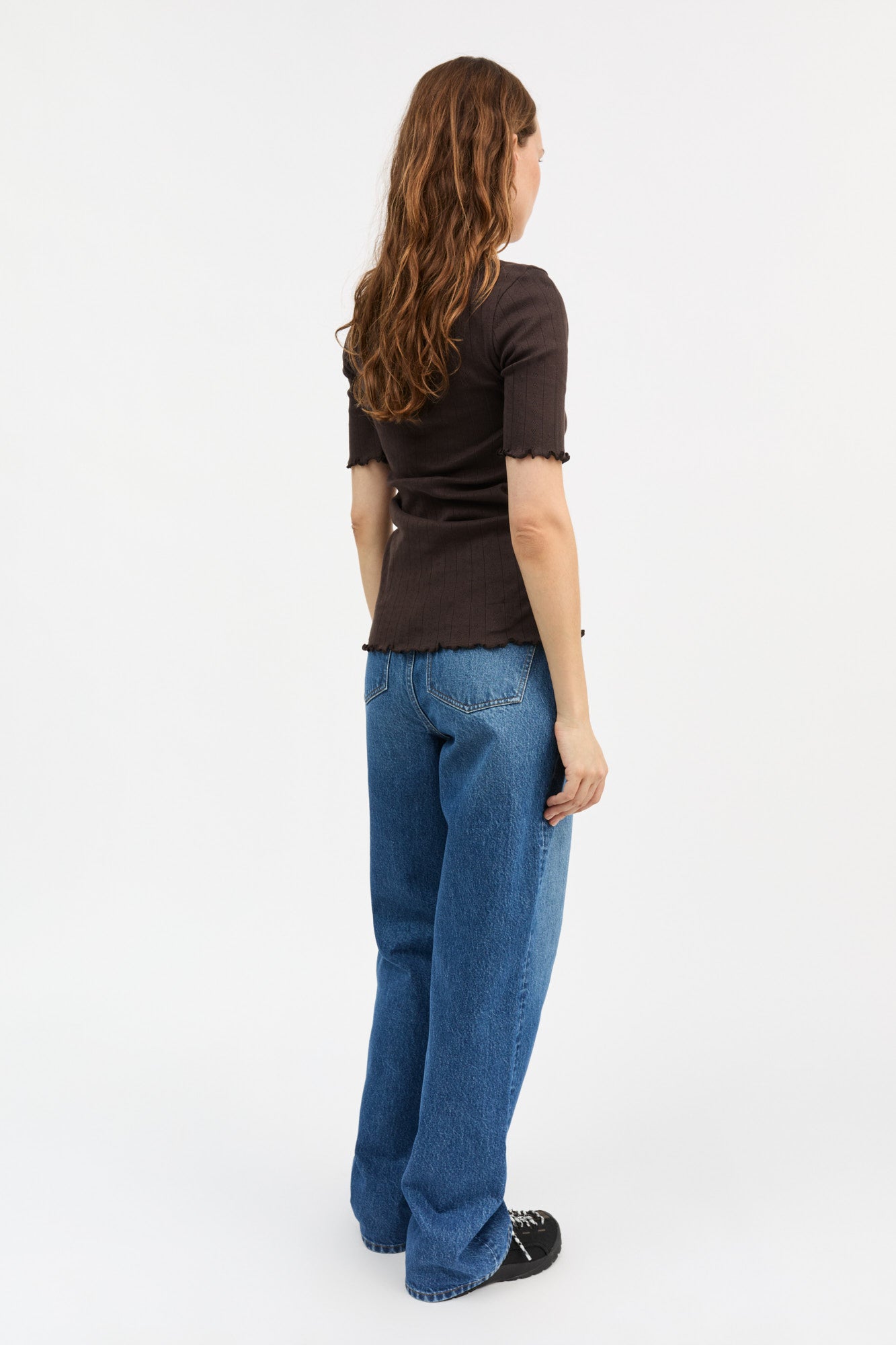 Skall Studio Edie tee T-shirt Dark brown