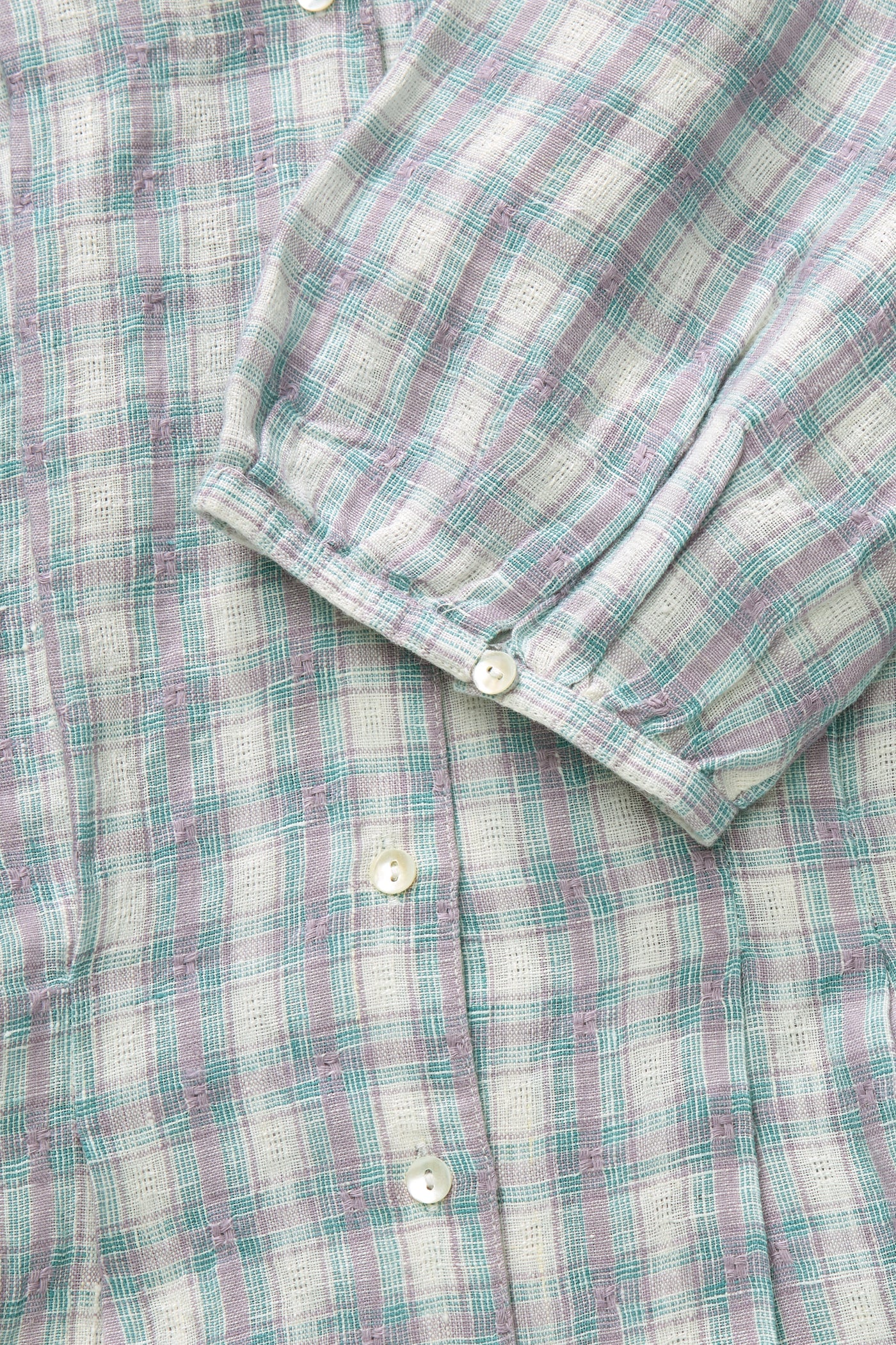 Skall Studio Elvira blouse Blouse Purple/blue check