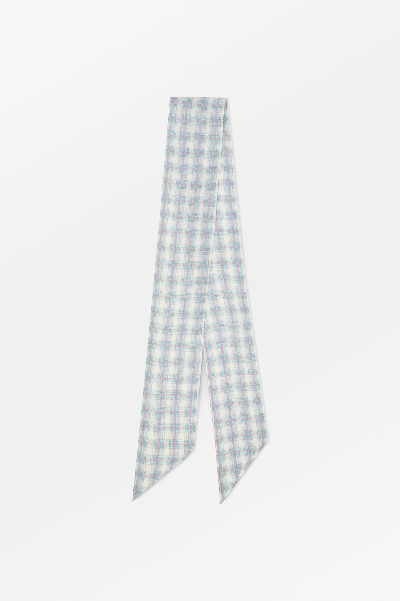 Skall Studio Elvira scarf Scarf Purple/blue check