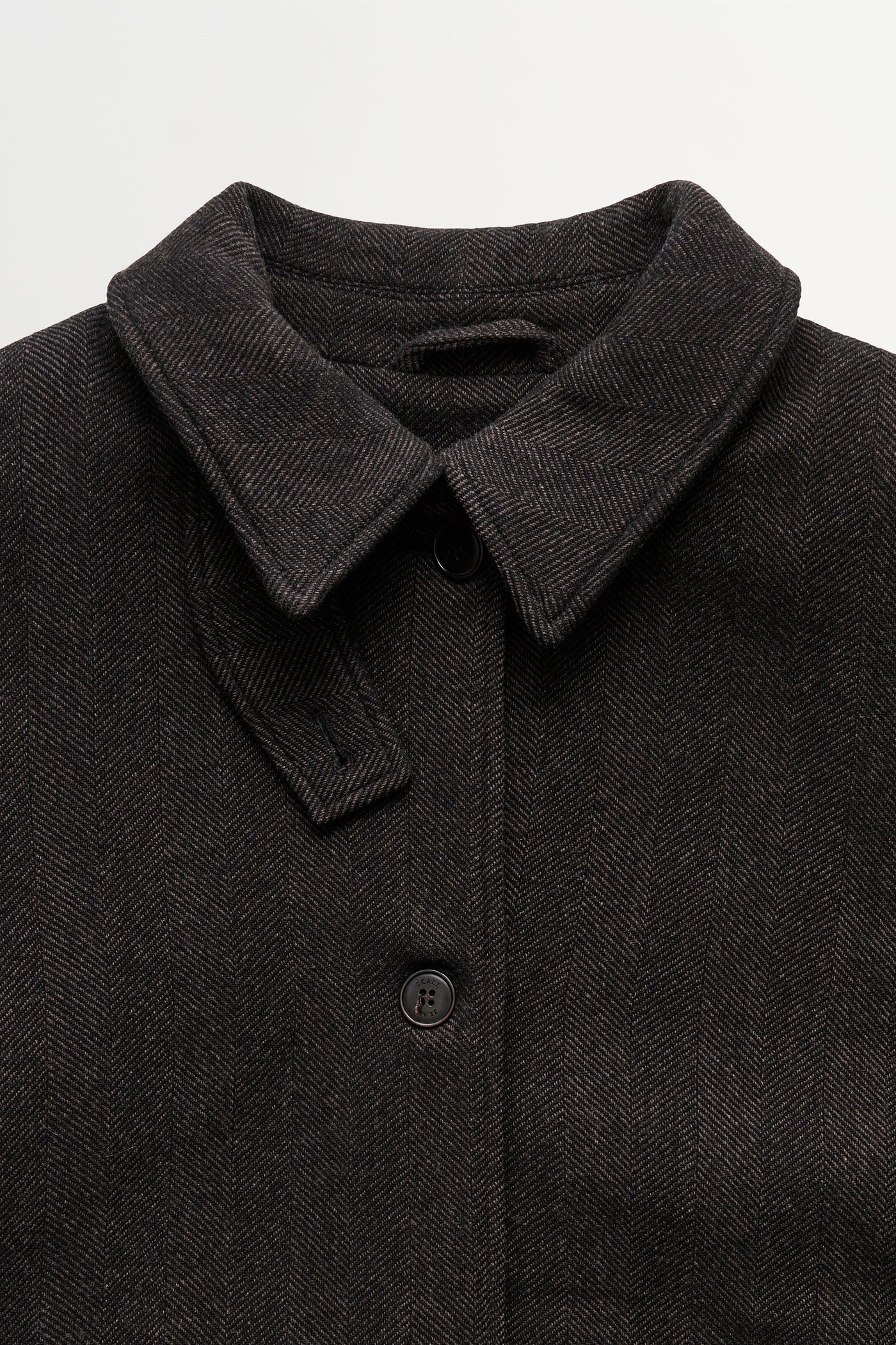 Skall Studio Ernest coat Coat Brown herringbone