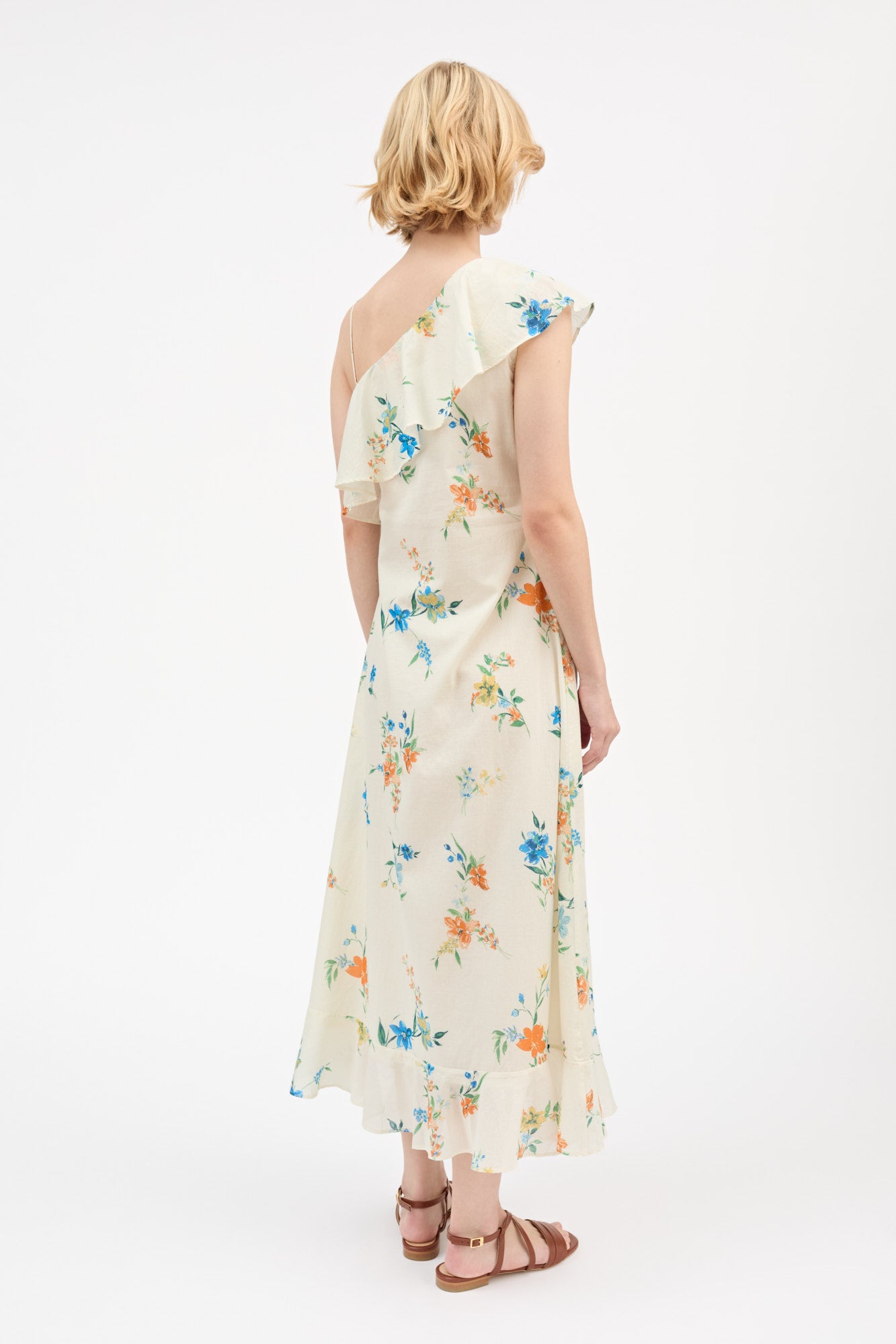 Skall Studio Fiore offshoulder dress Dress Flower bouquet