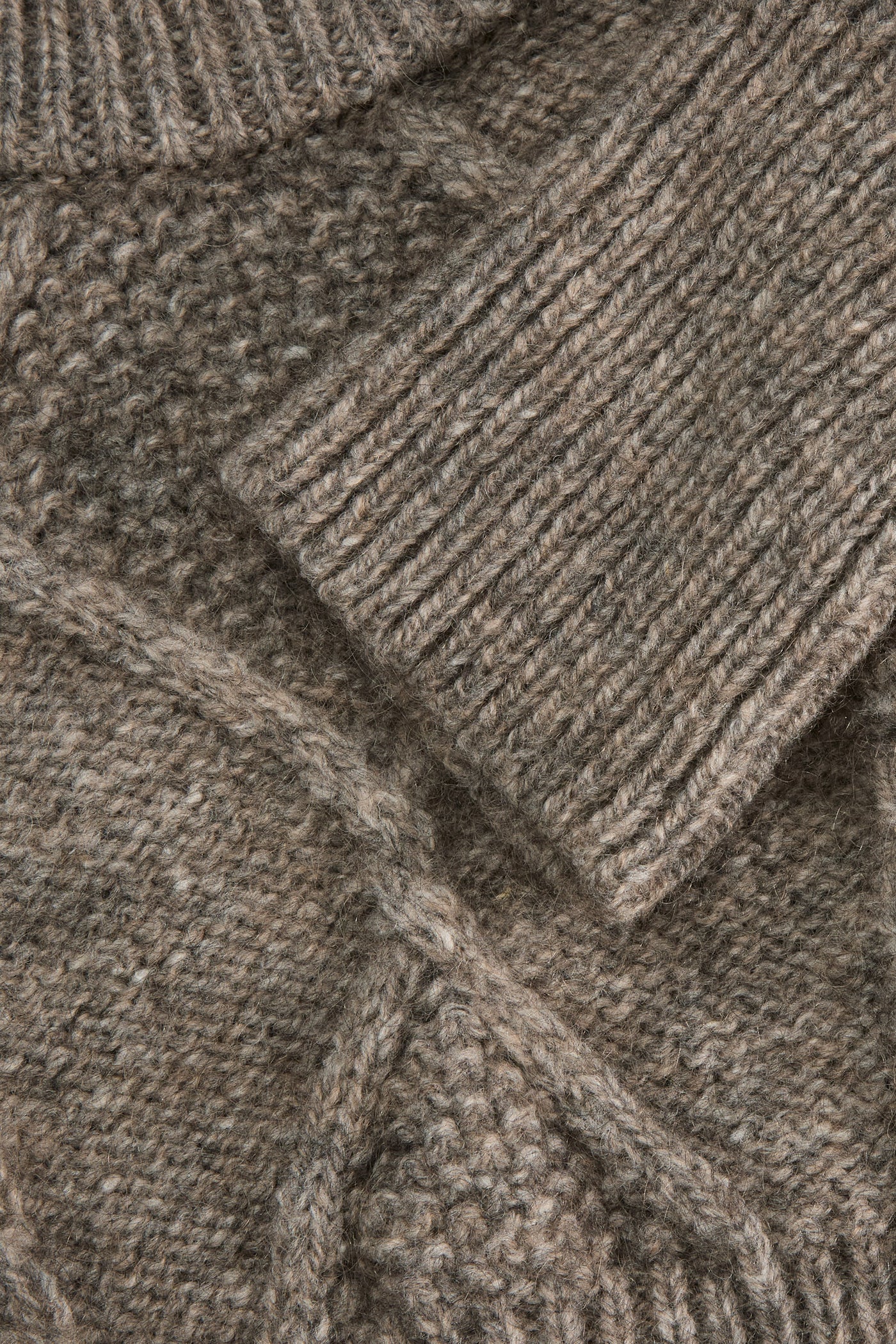 Skall Studio Fisherman jumper Jumper Light brown
