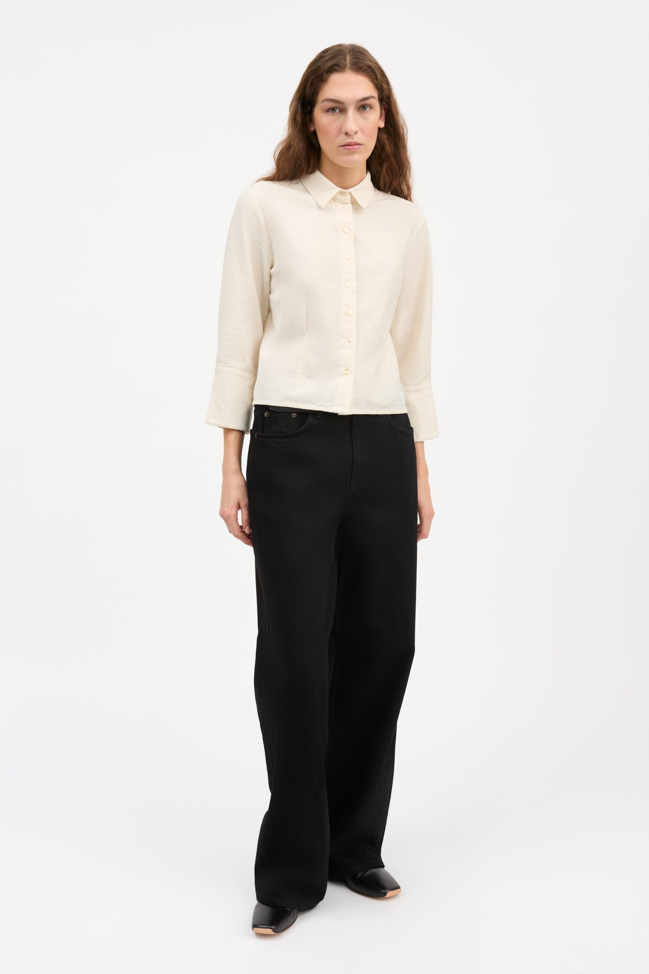 Skall Studio Flair shirt Shirt Ecru