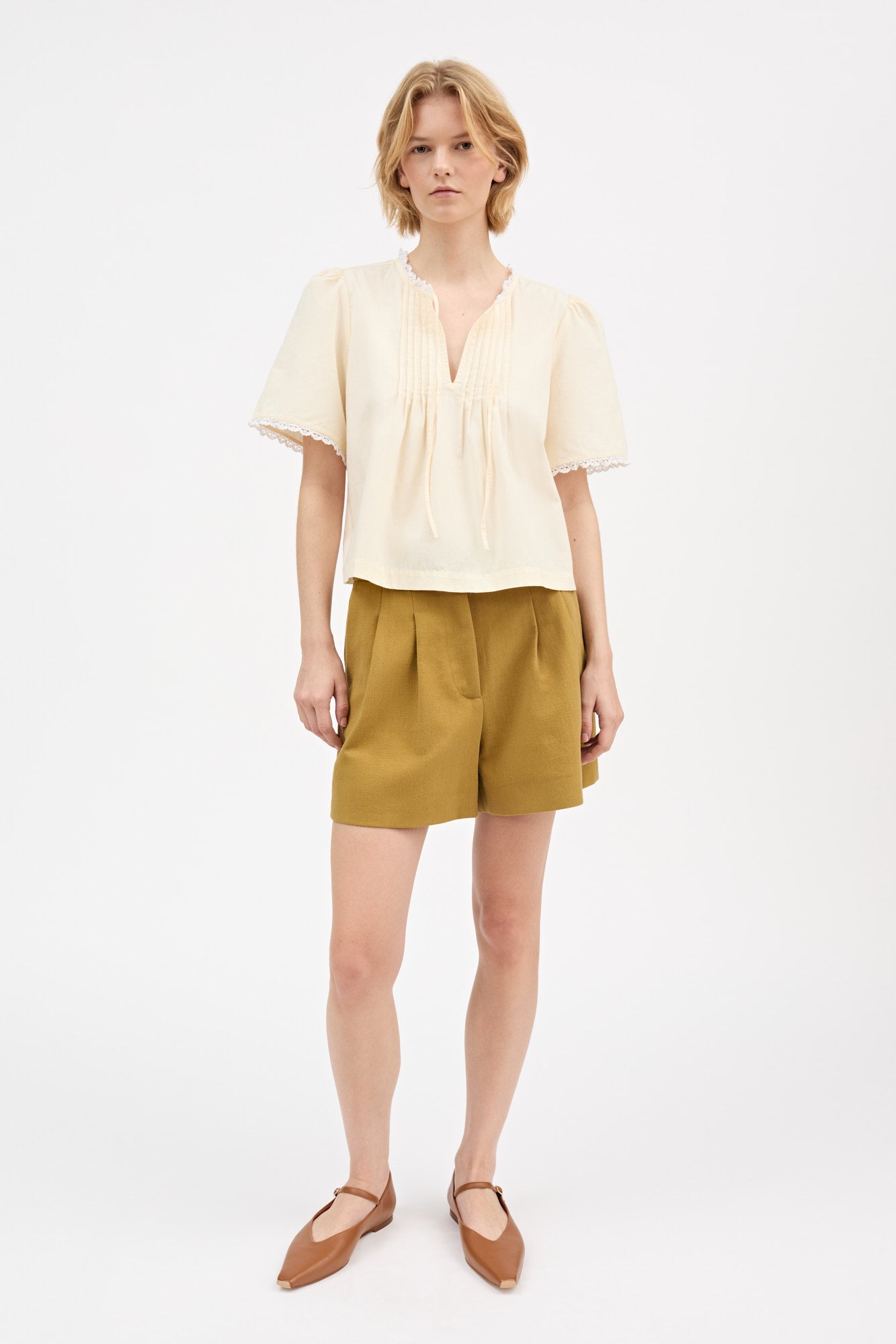 Skall Studio Freesia blouse Blouse Buttermilk