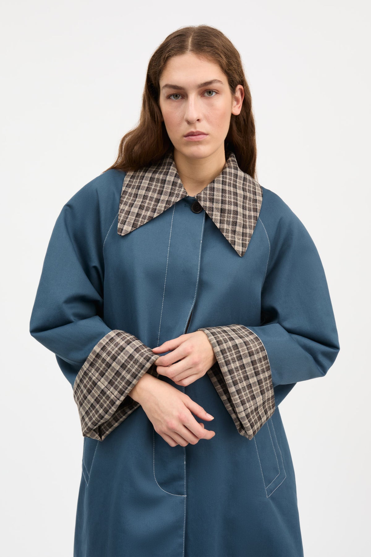 Skall Studio Gabriel coat Coat Navy harbor