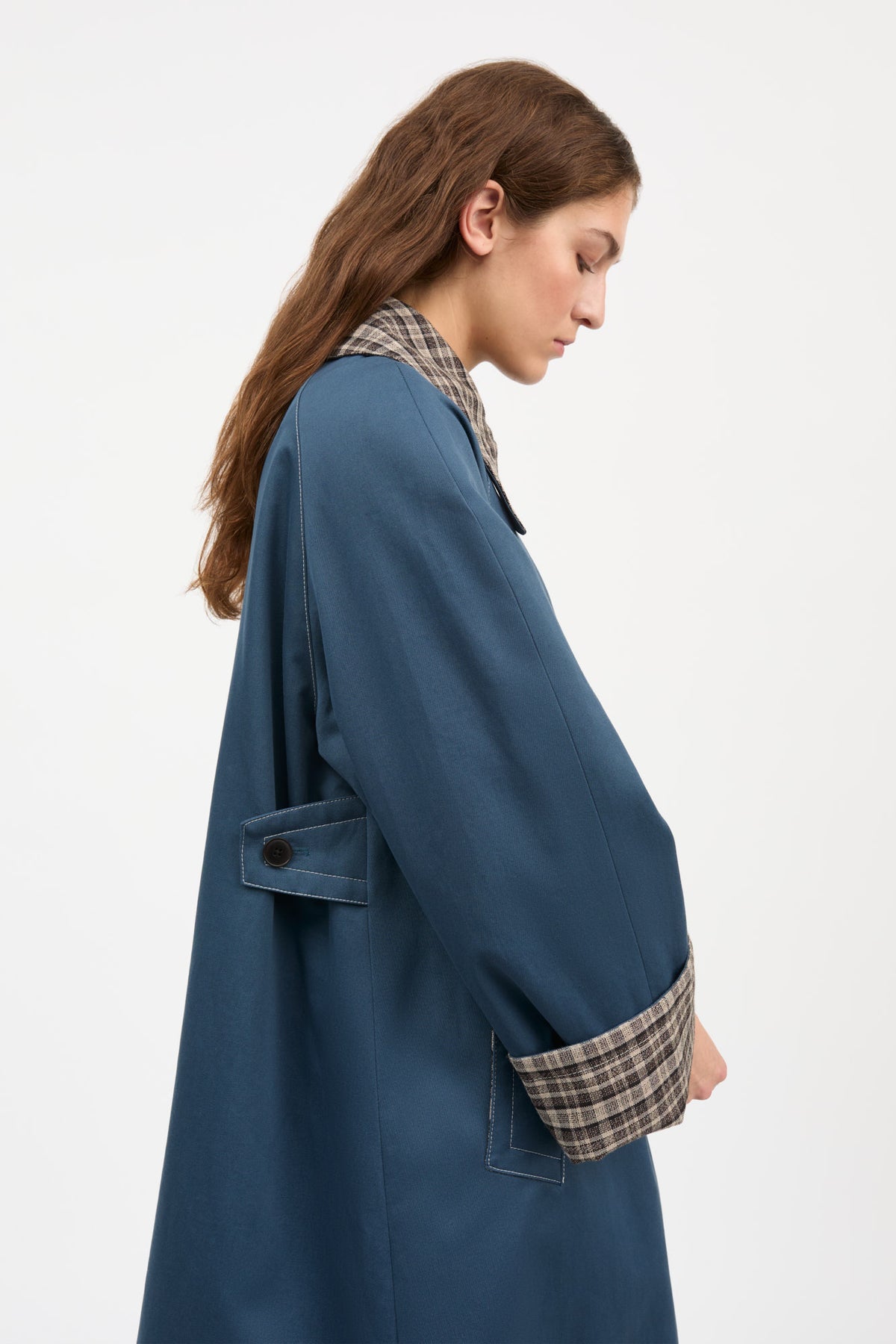 Skall Studio Gabriel coat Coat Navy harbor