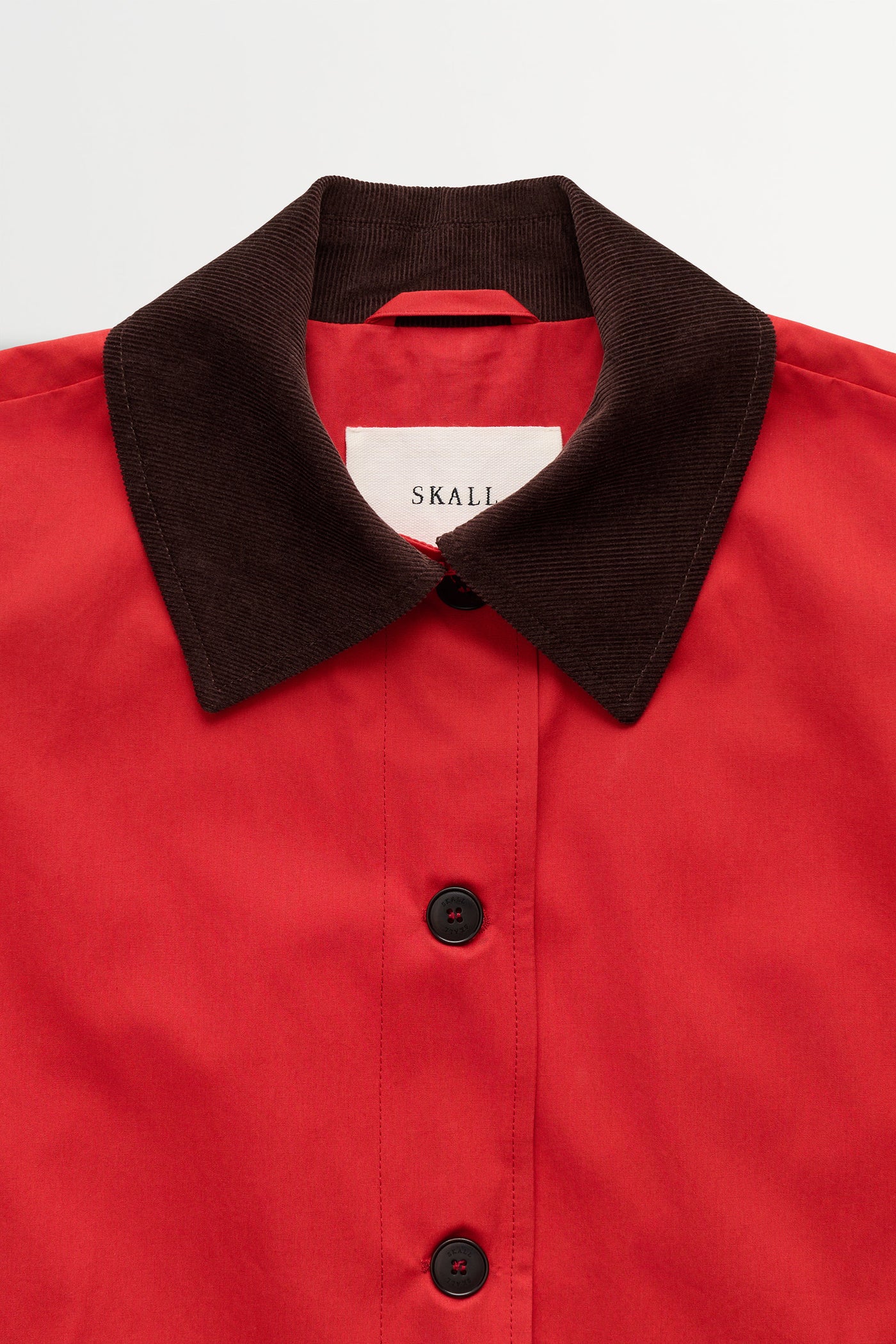 Skall Studio Gaby mac coat Coat Aurora red