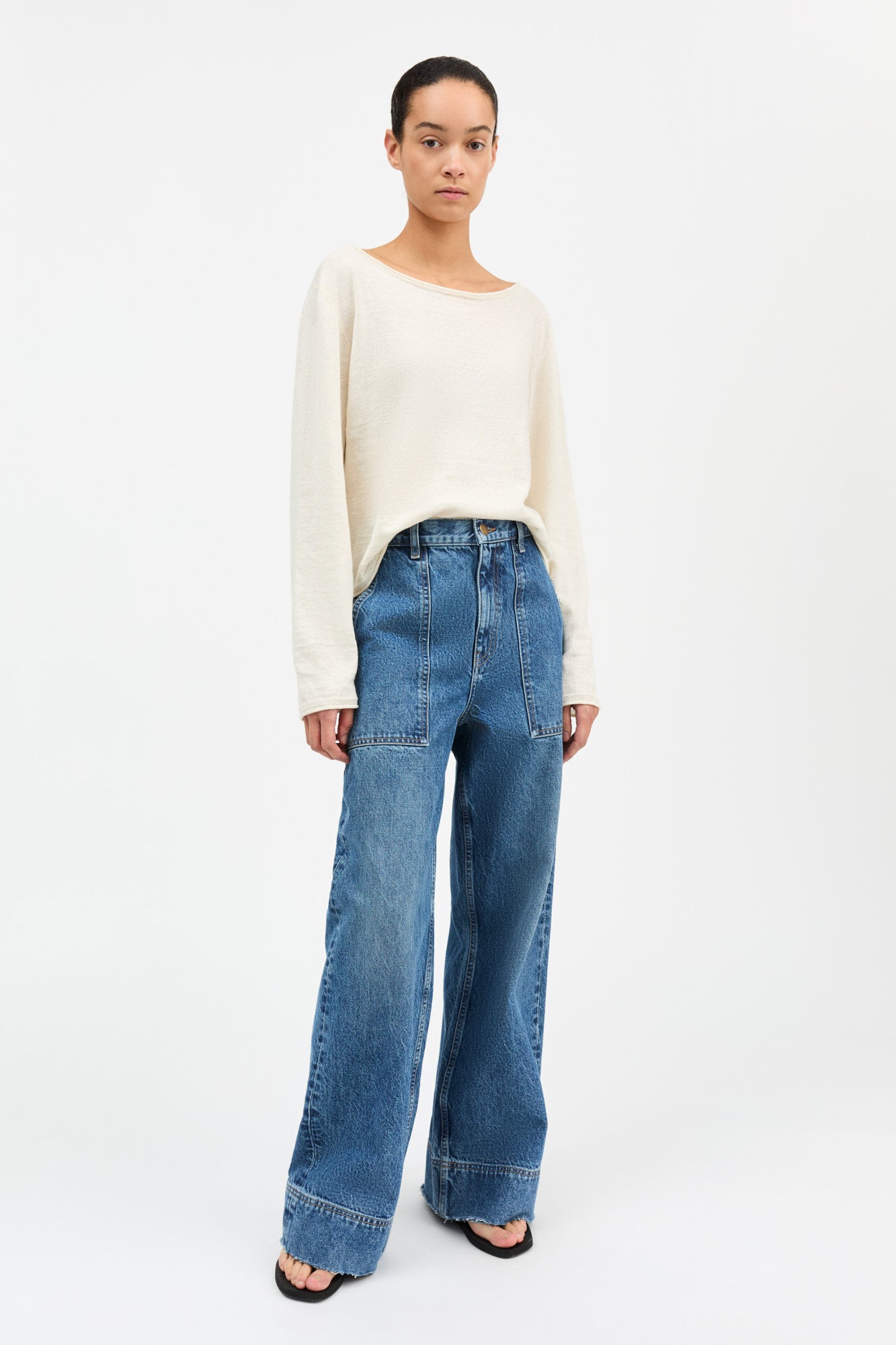 Skall Studio Heather highwaist jeans Jeans Slouchy blue