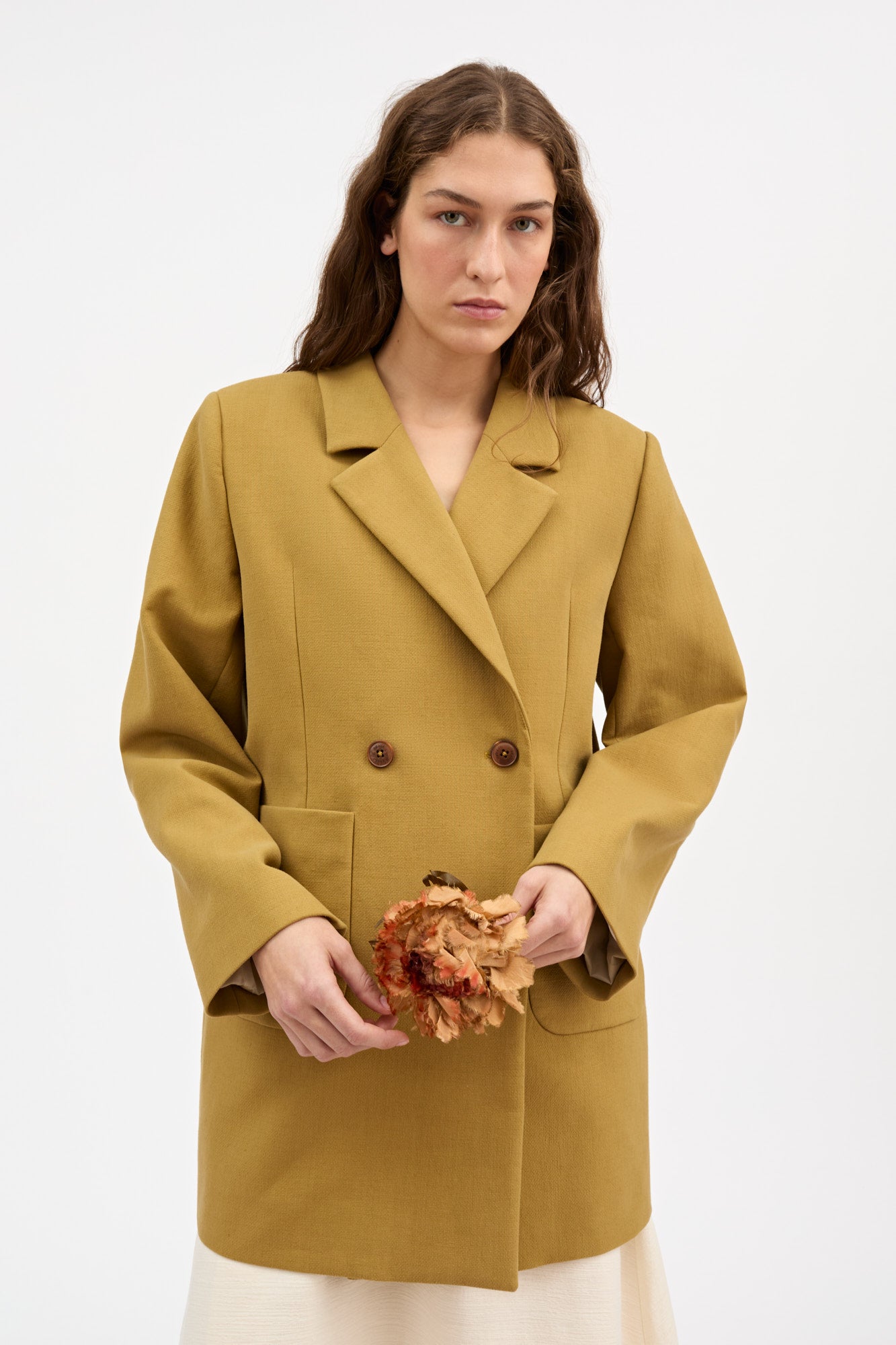 Skall Studio James blazer Blazer Green curry
