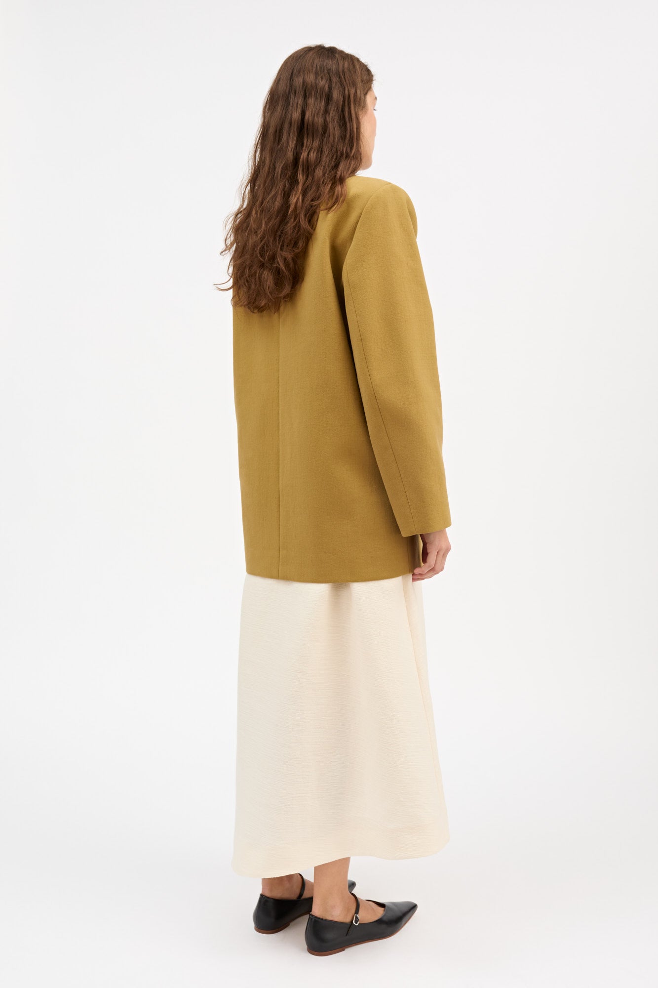 Skall Studio James blazer Blazer Green curry