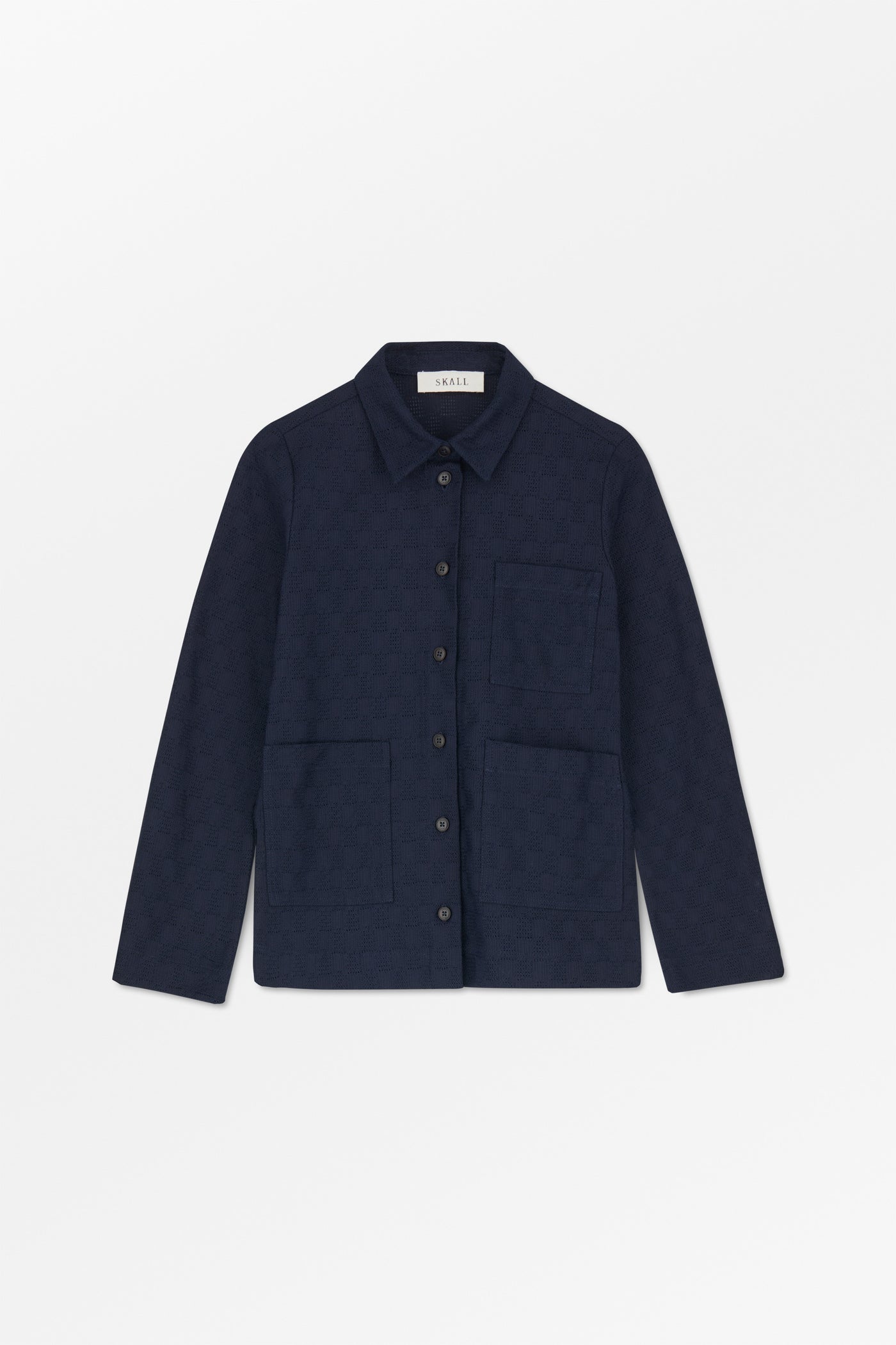 Skall Studio Jon overshirt Shirt Dark navy