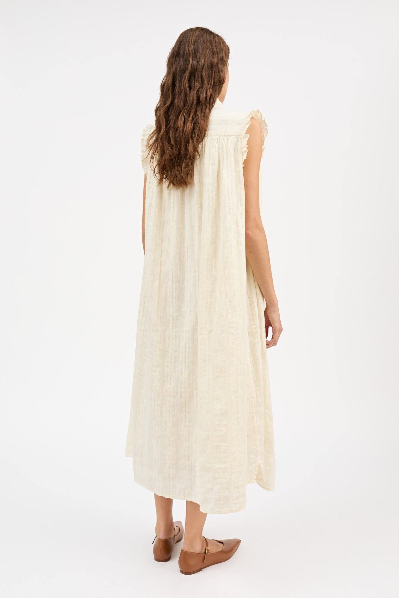 Skall Studio Juliane dress Dress Light Cream