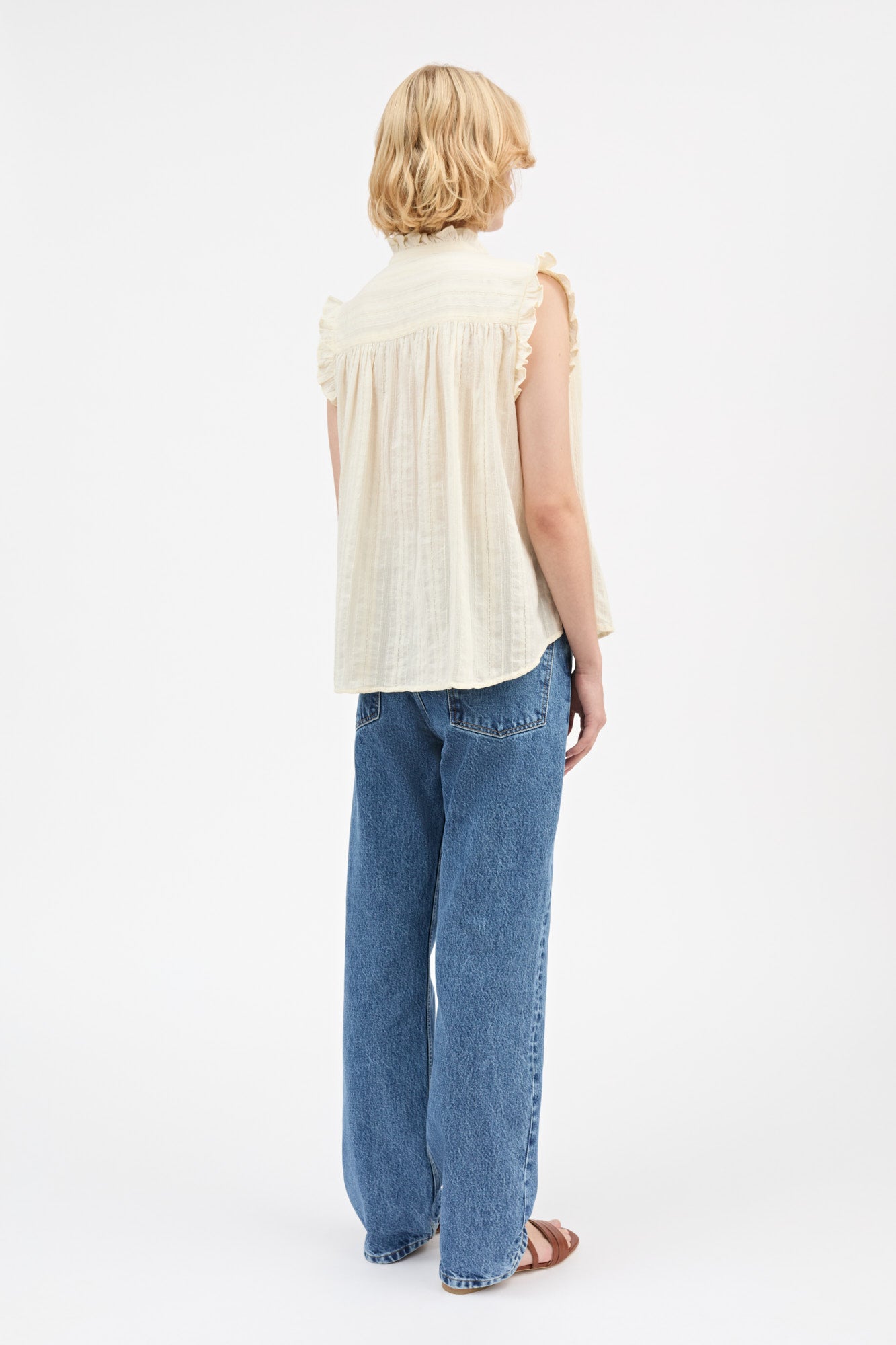 Skall Studio Juliane top Top Light Cream