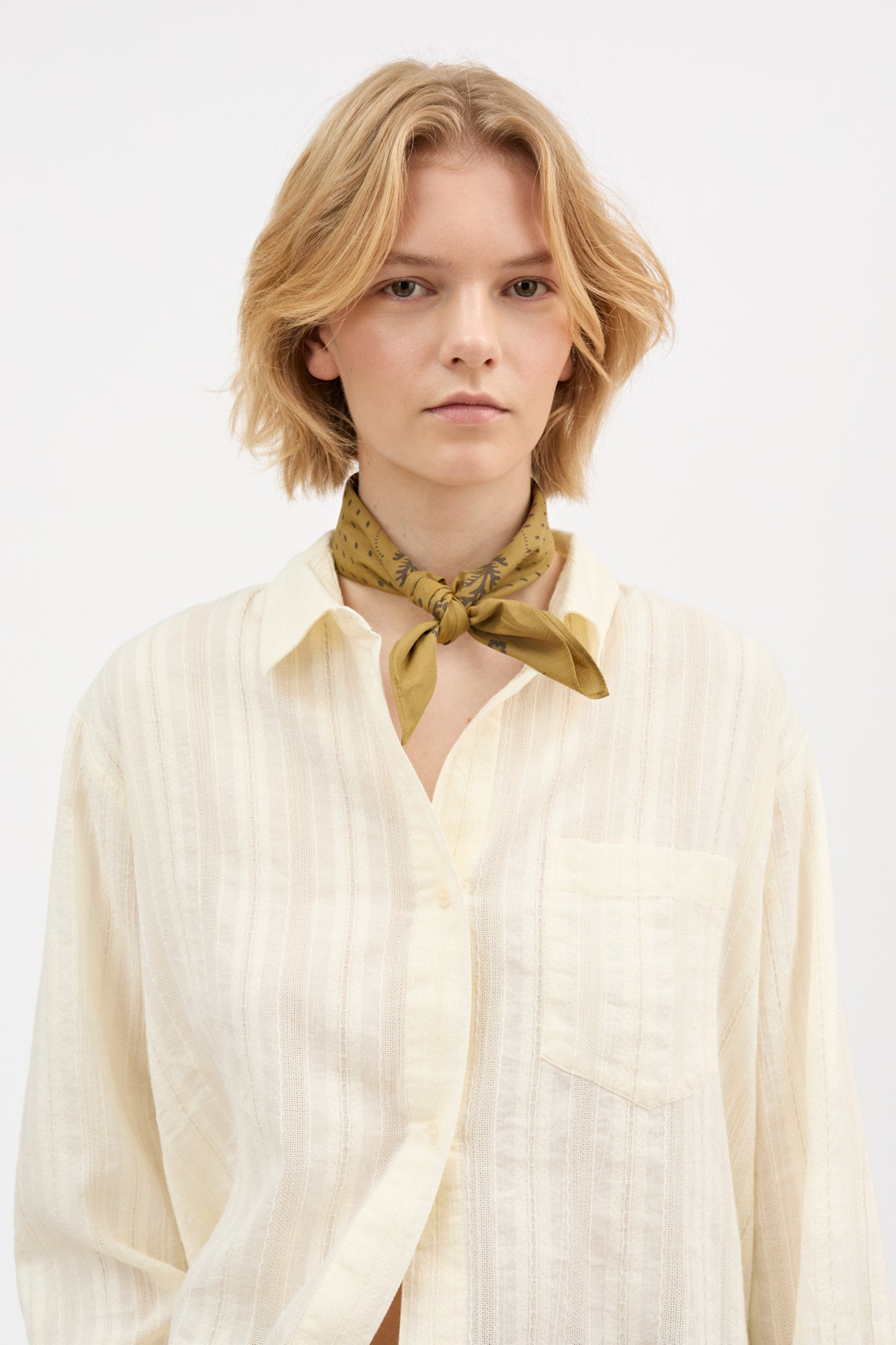Skall Studio Juniper scarf Scarf Khaki