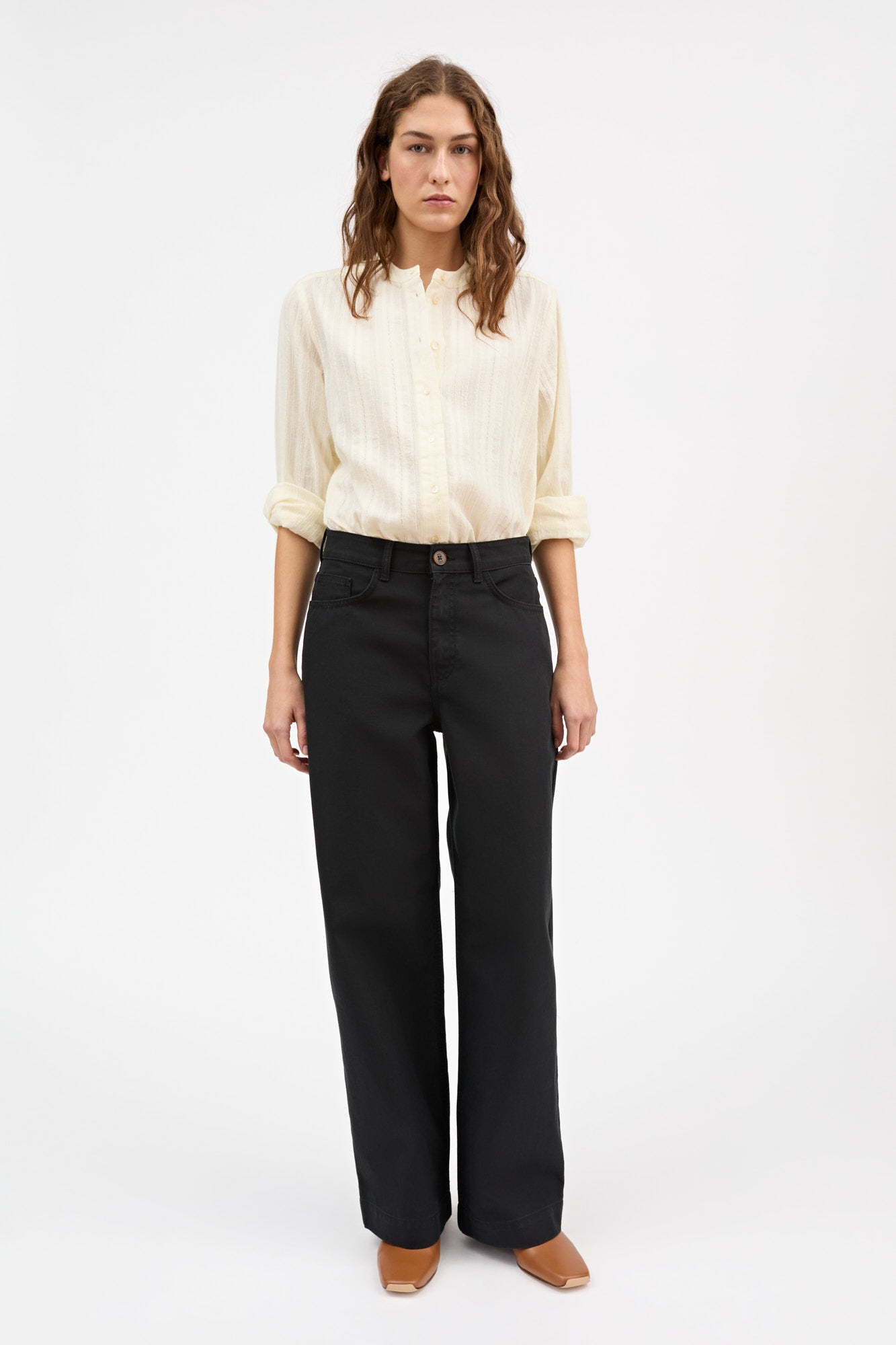 Skall Studio Leanne shirt Shirt Light Cream