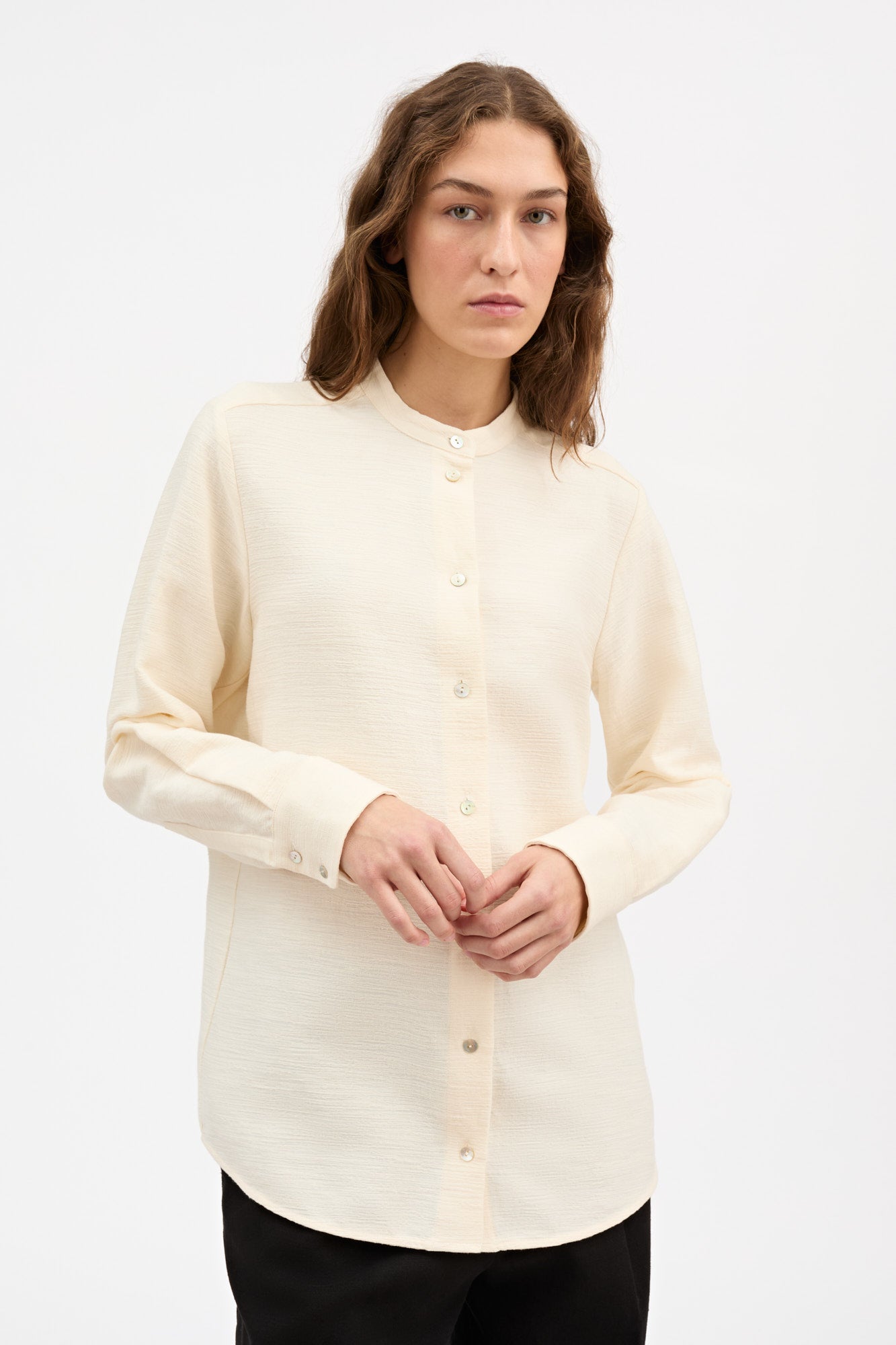Skall Studio Leanne shirt Shirt Ecru
