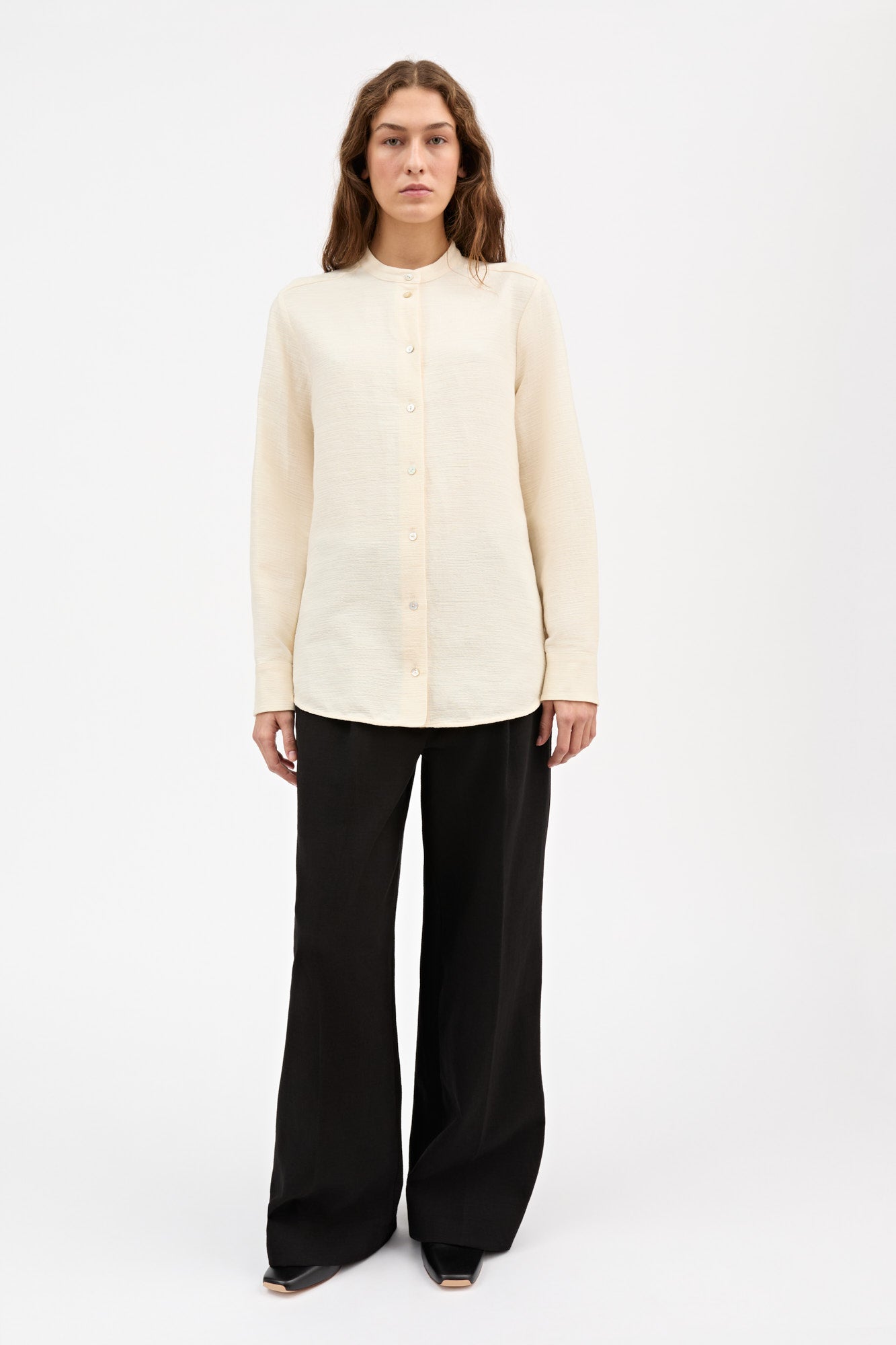 Skall Studio Leanne shirt Shirt Ecru