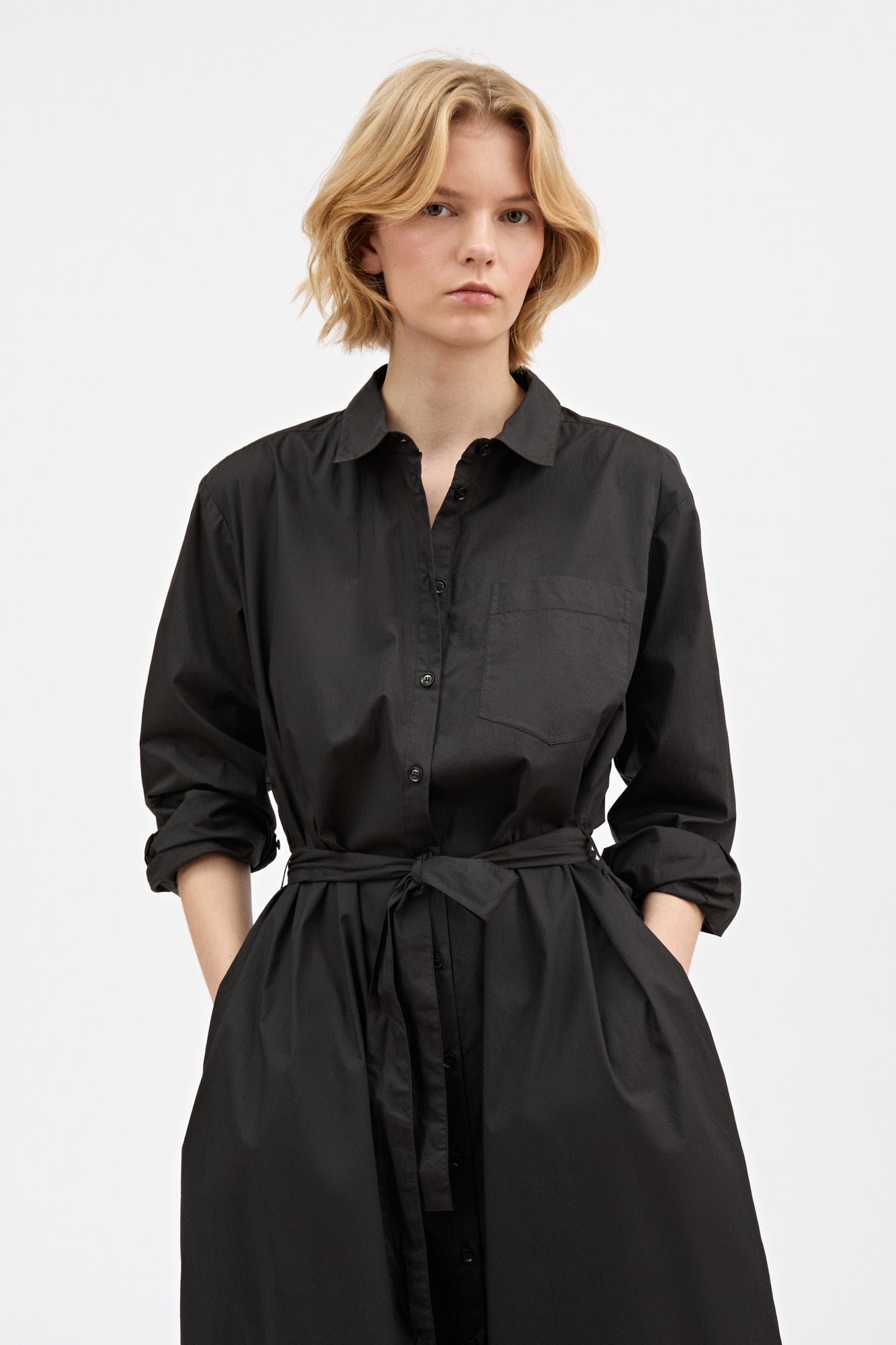Skall Studio Leigh shirtdress Dress Black