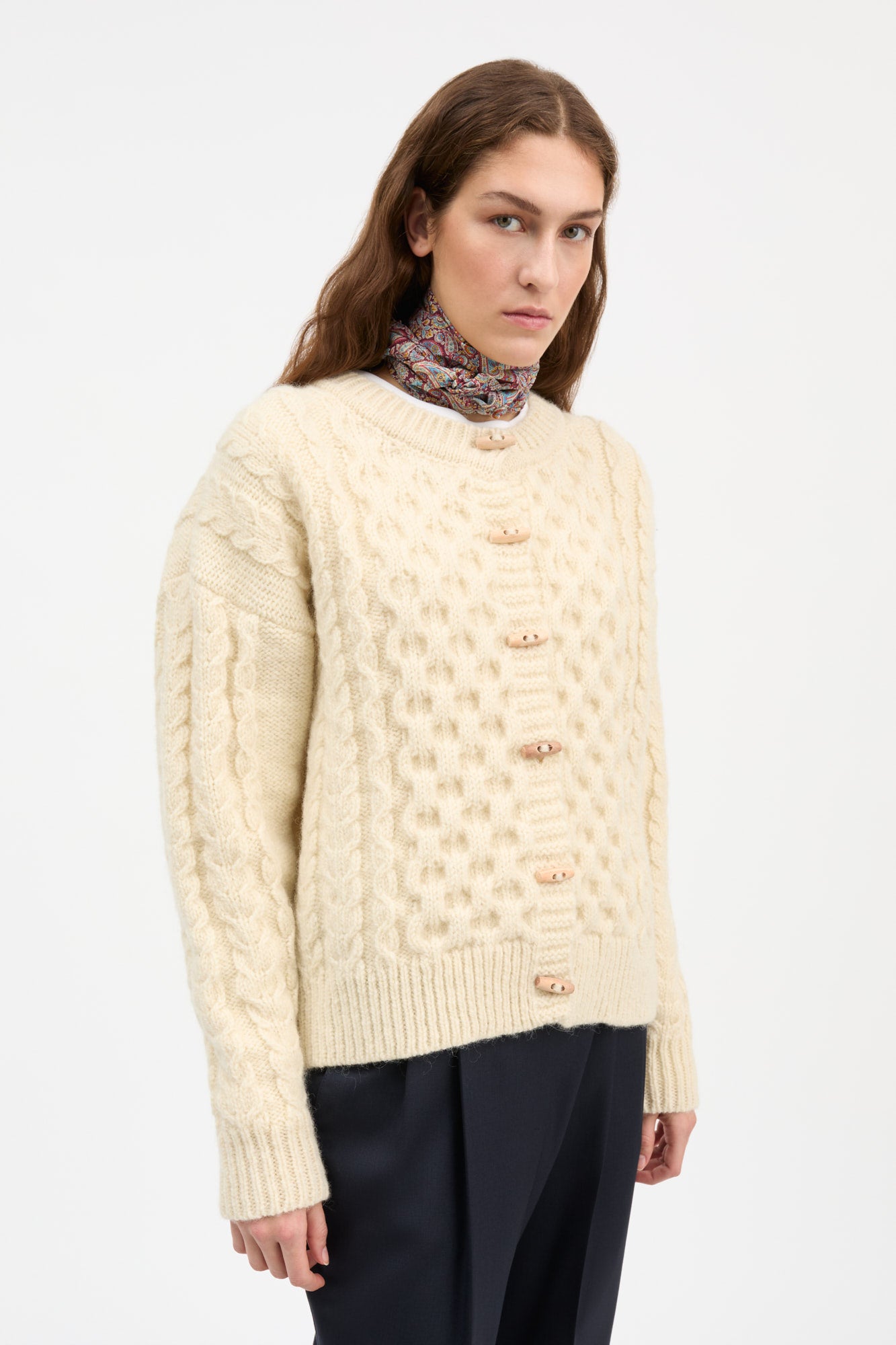 Skall Studio Lennox cardigan Cardigan Off white