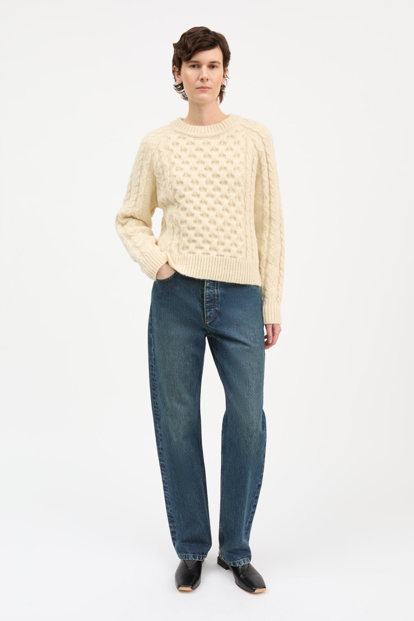 Skall Studio Lennox jumper Jumper Off white